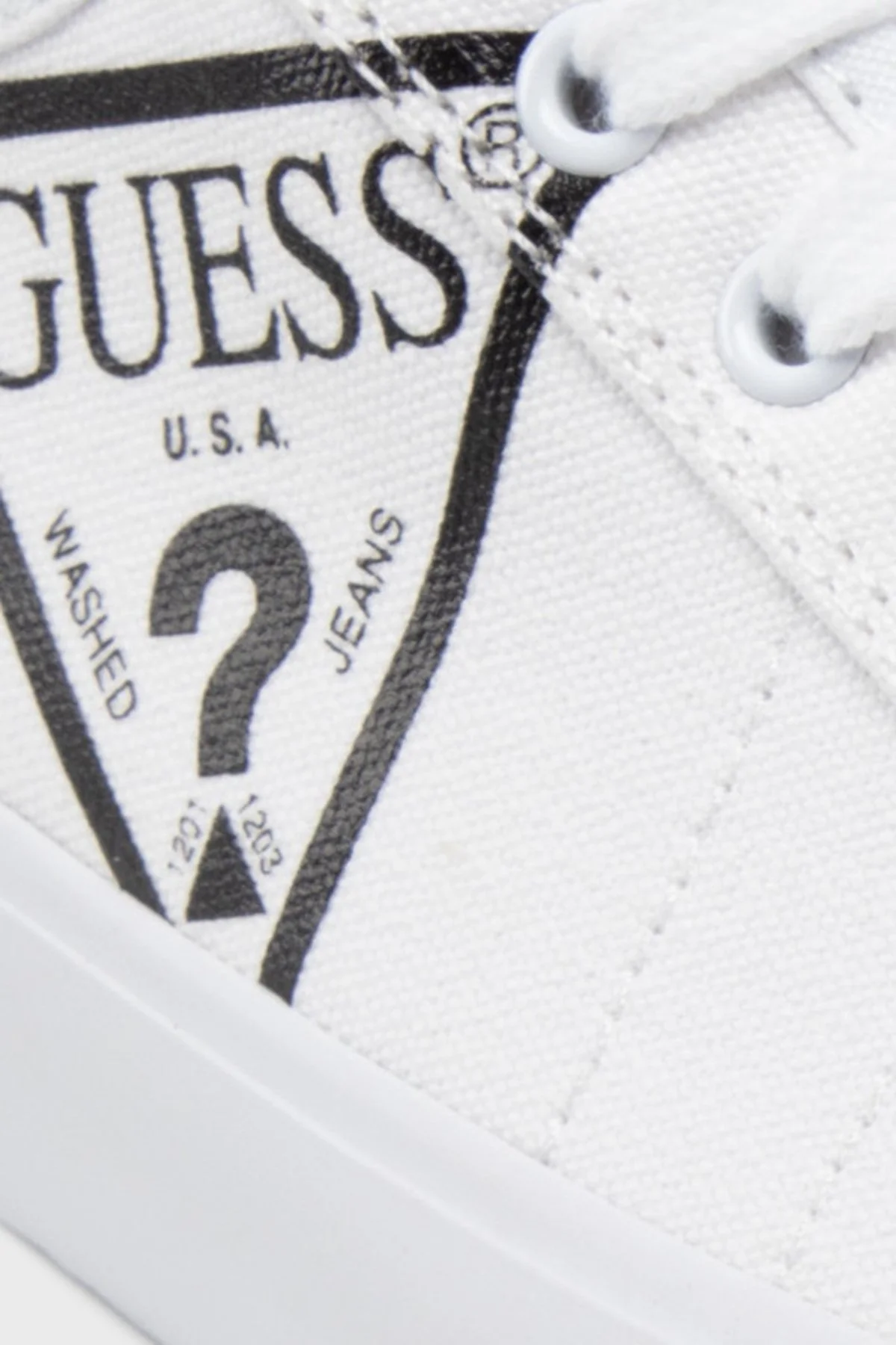 Guess Logolu Kerrie Sneaker Bayan Ayakkabı FL5KRR FAB12 WHITE BEYAZ - 7