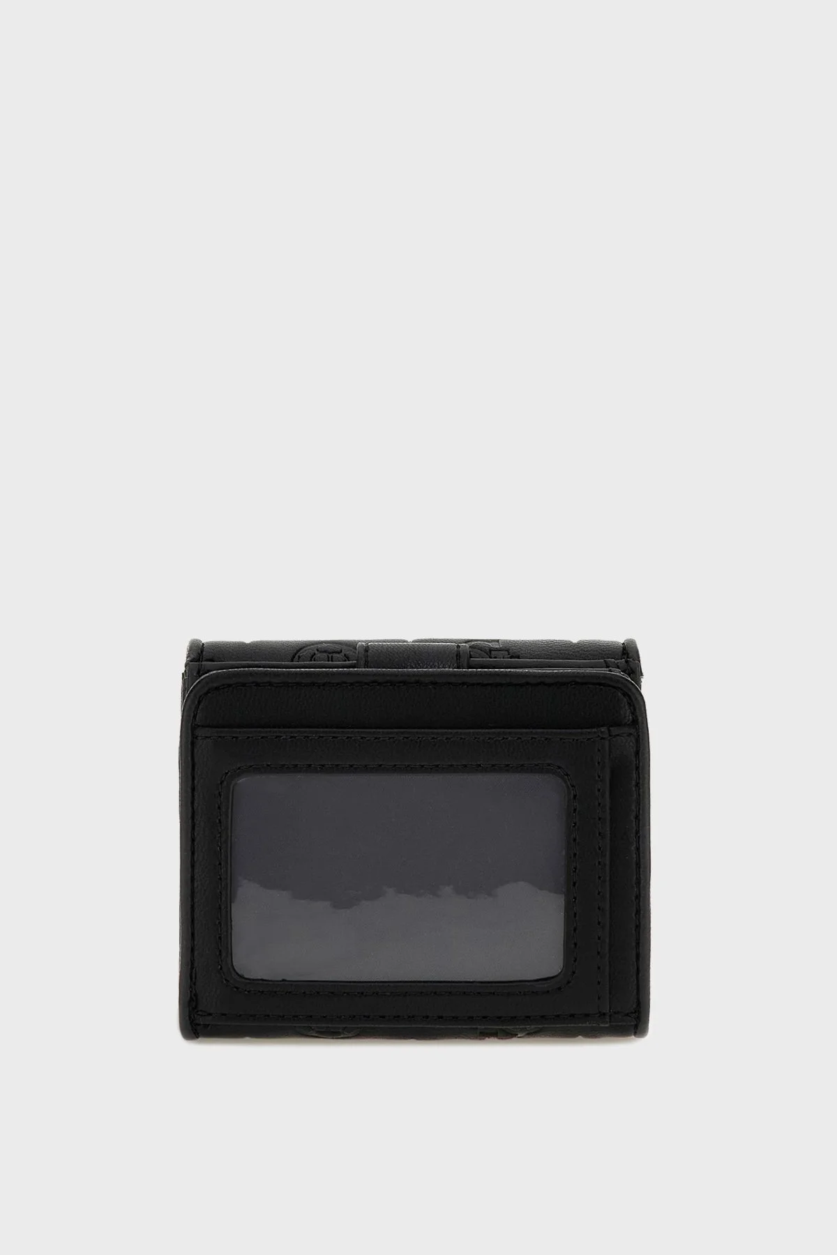 Guess Logolu Küçük Boy Abey Bayan Cüzdan SWPD8558440 BLA SİYAH - 3