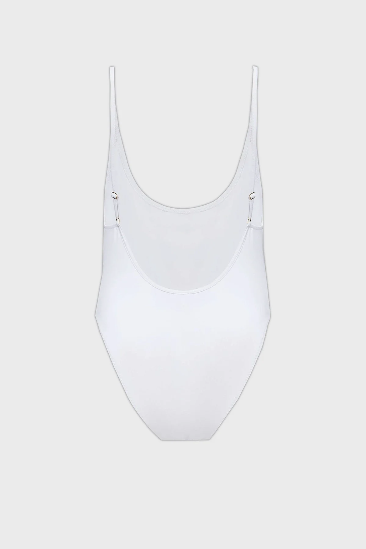Guess Logolu Mikrofiber Ayarlanabilir İp Askılı One Piece Bayan Mayo E02J33LY00K G011 BEYAZ - 5