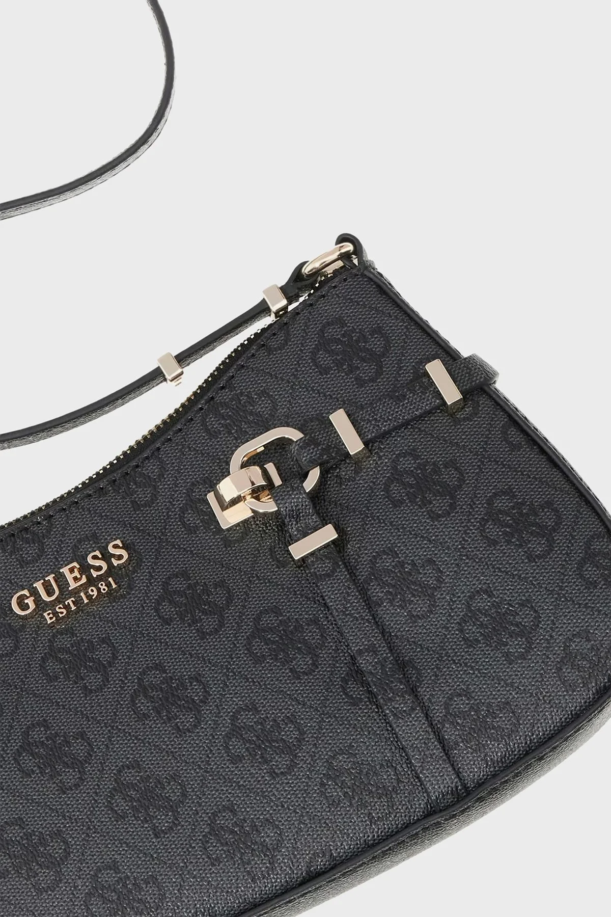 Guess Logolu Omuz Askılı HWSG9917180 Kadın Çanta HWSG99 17180 CLO ANTRASİT - 5