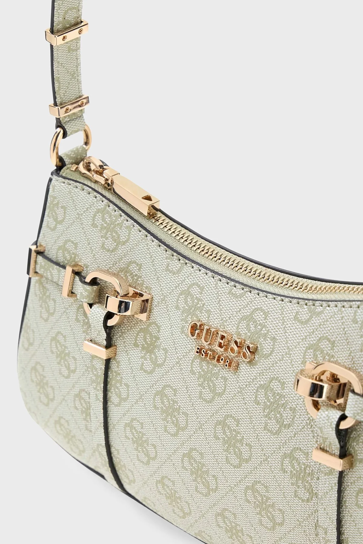 Guess Logolu Omuz Askılı HWSG9917180 Kadın Çanta HWSG99 17180 SGO BEJ - 5