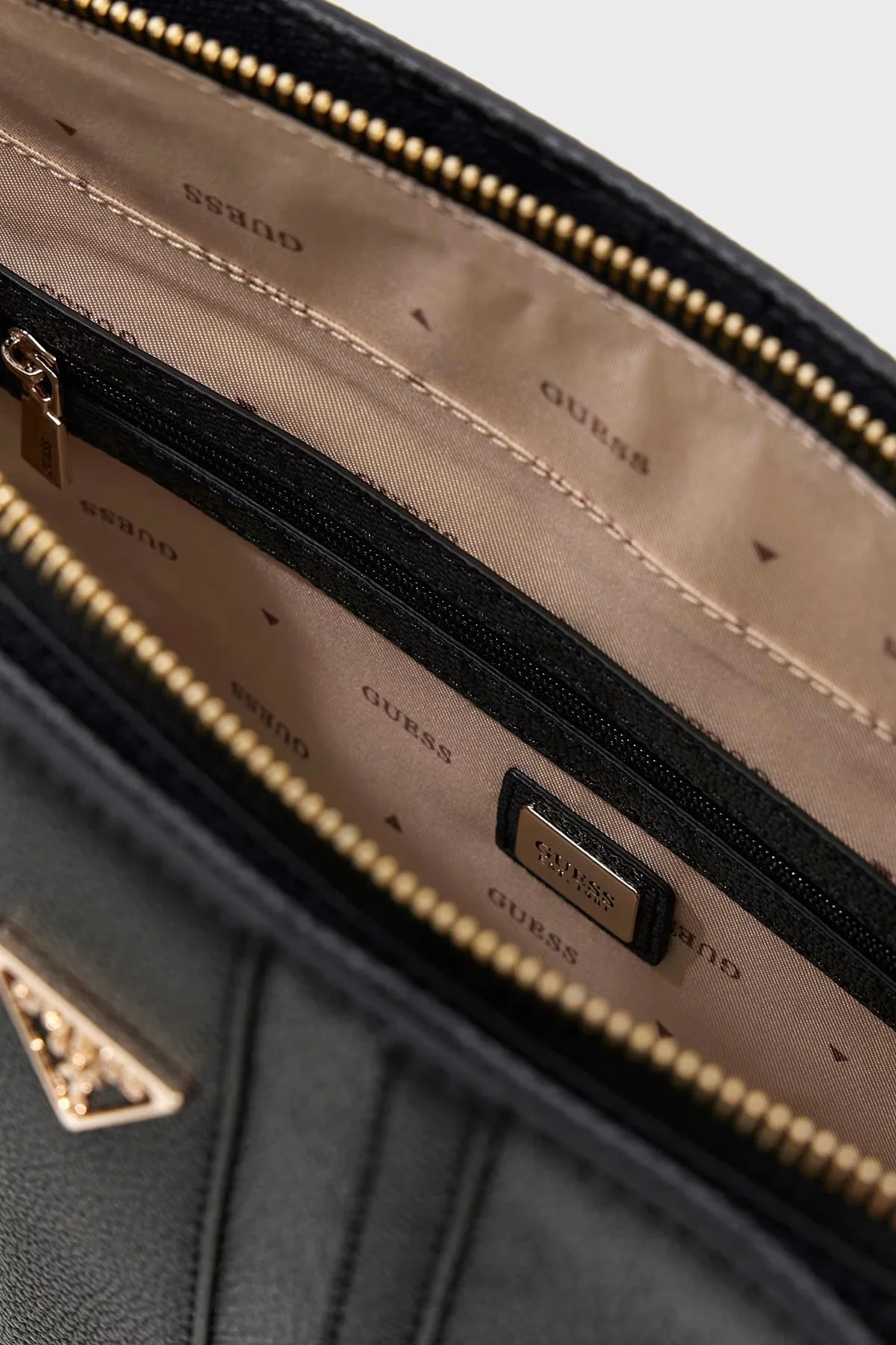 Guess Logolu Omuz Askılı Tote HWSS9672250 Kadın Çanta HWSS96 72250 CLO ANTRASİT - 4