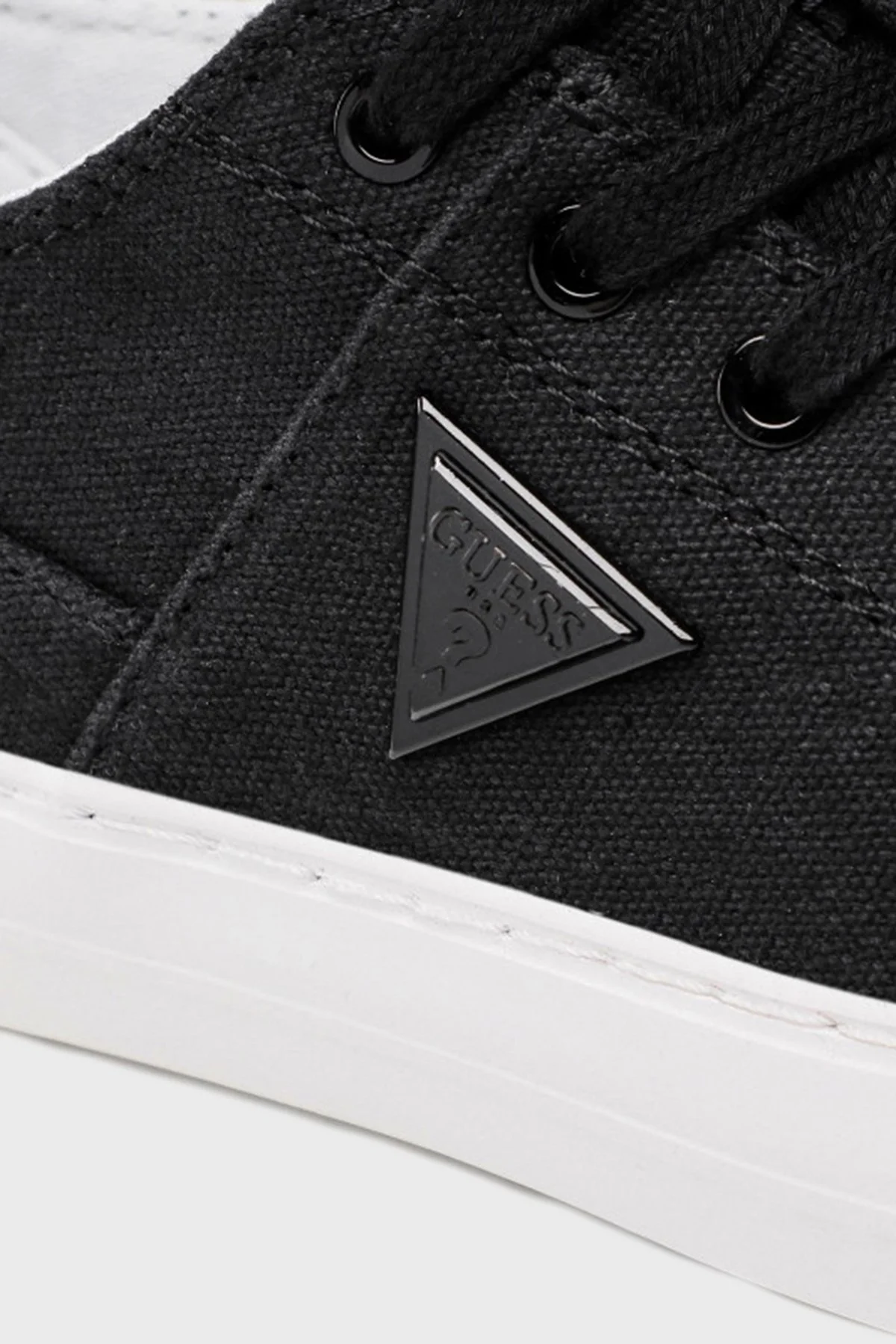 Guess Logolu Pranze Sneaker Bayan Ayakkabı FL6PNZ FAB12 BLACK SİYAH - 6