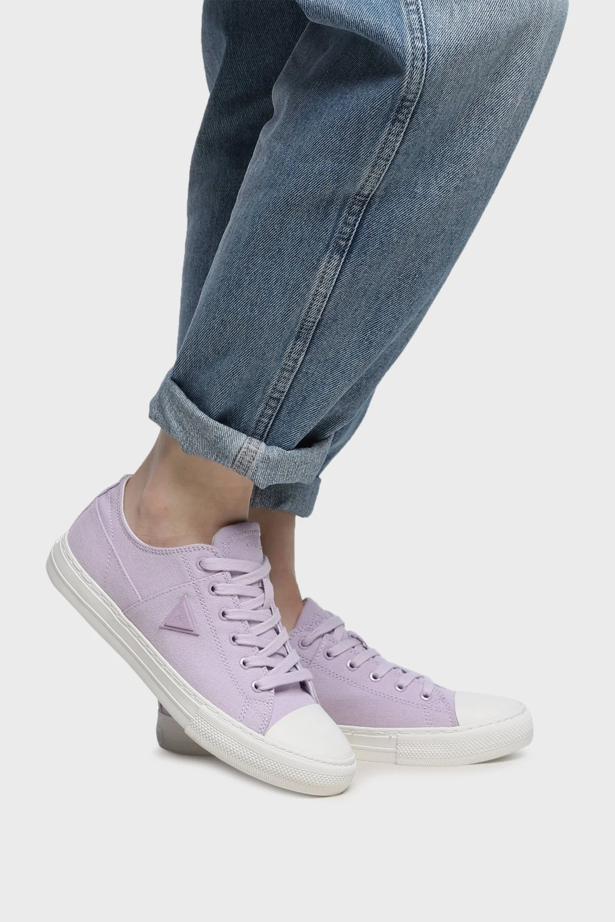 Guess Logolu Pranze Sneaker Bayan Ayakkabı FL6PNZ FAB12 LILAC LİLA - 2