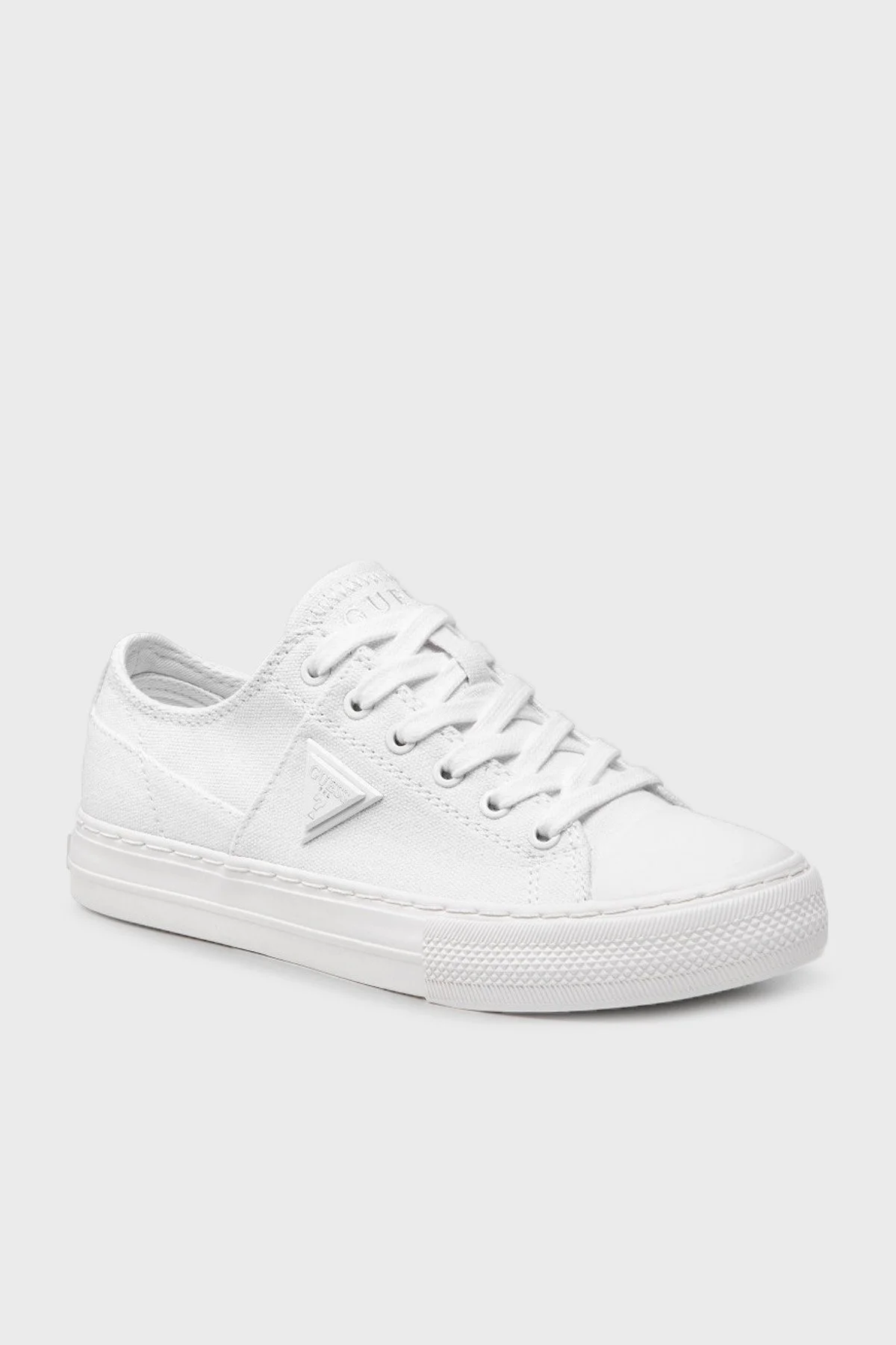 Guess Logolu Pranze Sneaker Bayan Ayakkabı FL6PNZ FAB12 WHITE BEYAZ - 2