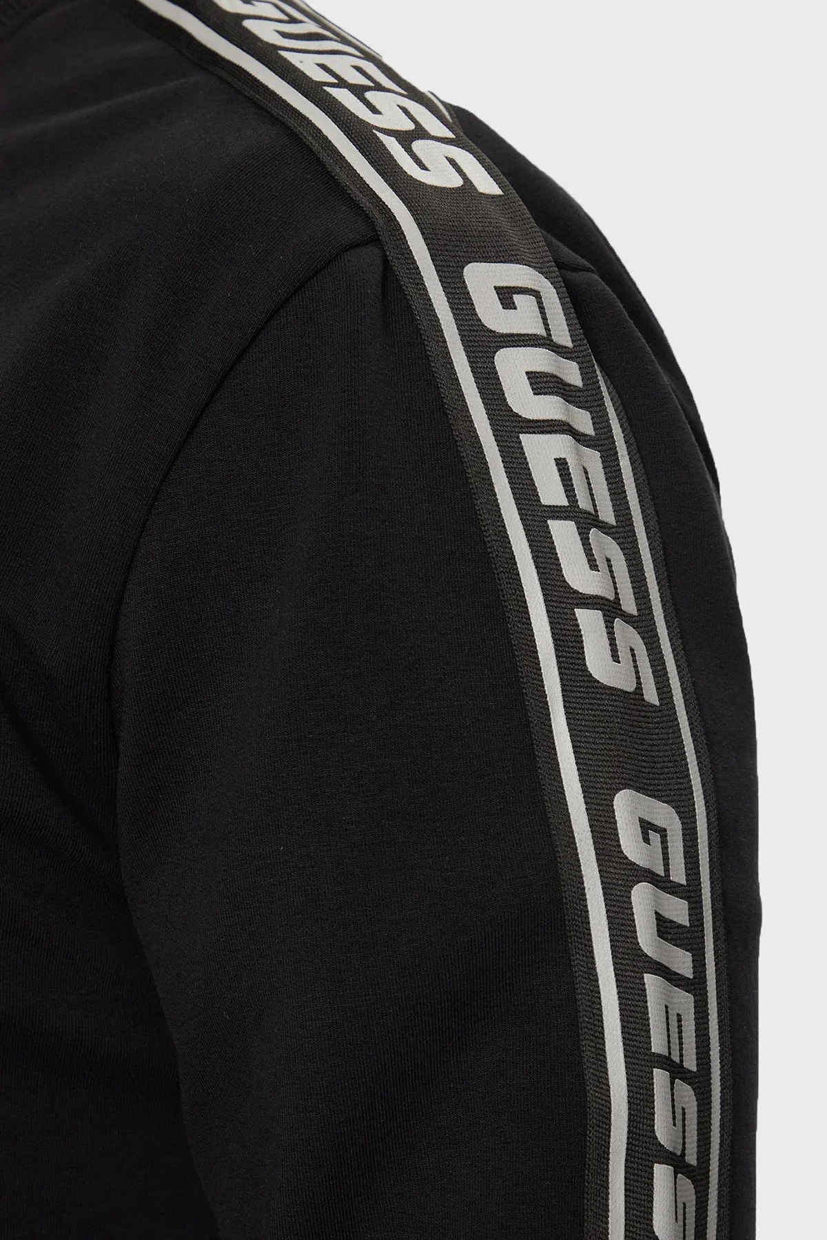 Guess Logolu Regular Fit Bisiklet Yaka Erkek Z4GQ24K6ZS1 Sweat Z4GQ24 K6ZS1 JBLK Siyah - 6