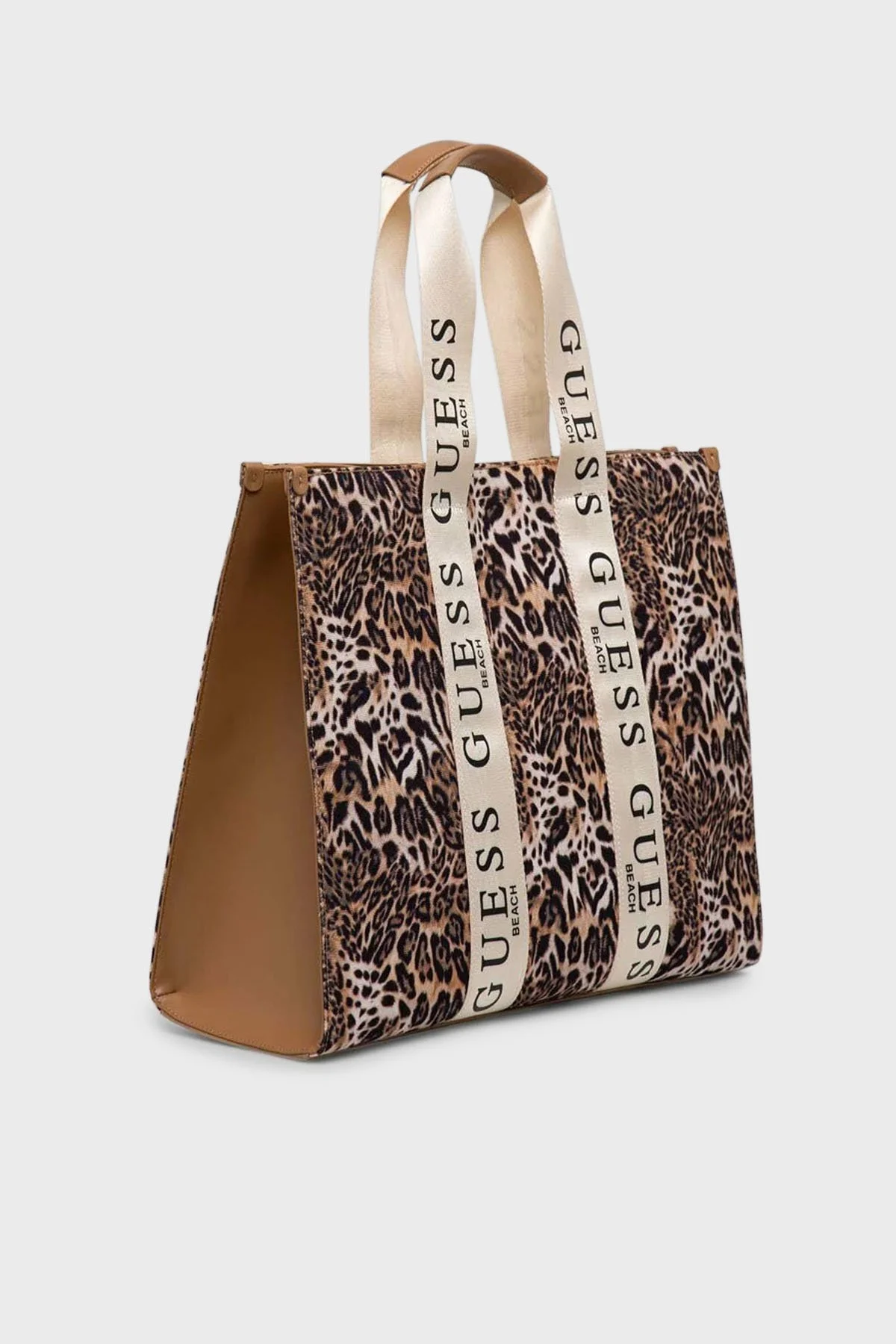 Guess Logolu Tamamı Baskılı Printed Bayan Çanta E3GZ09WFCE0 P122 KAHVE - 2