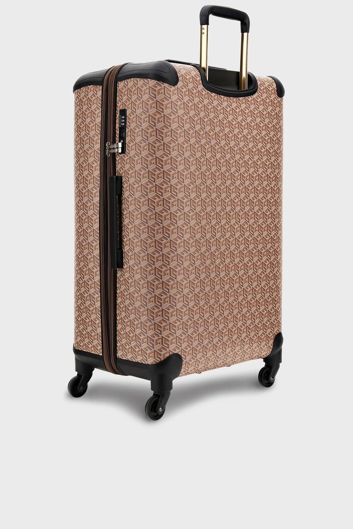 Guess Logolu Wilder Büyük Boy Bayan Valiz TWS74529480 TPG KAHVE - 3