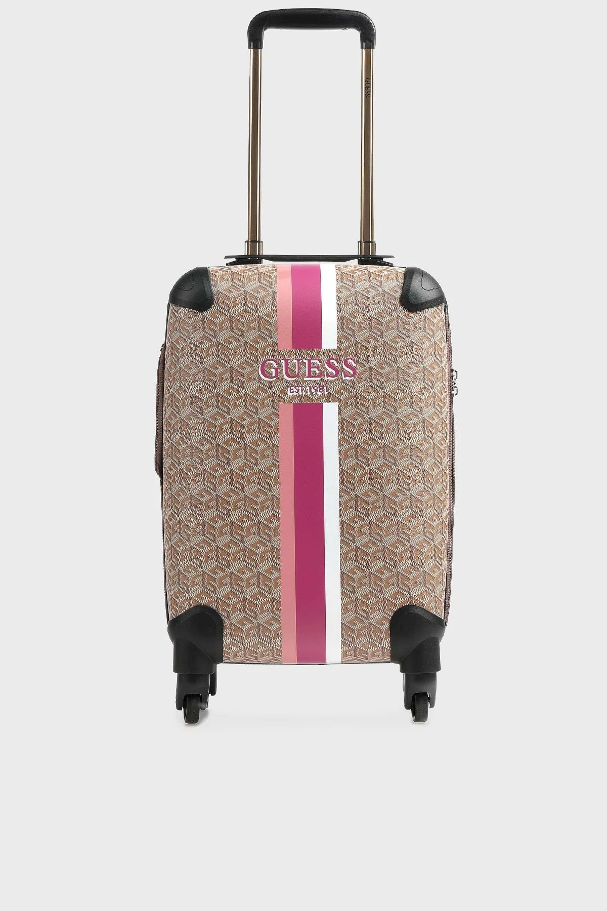 Guess Logolu Wilder Kabin Boy Bayan Valiz TWS74529430 TPG KAHVE - 1