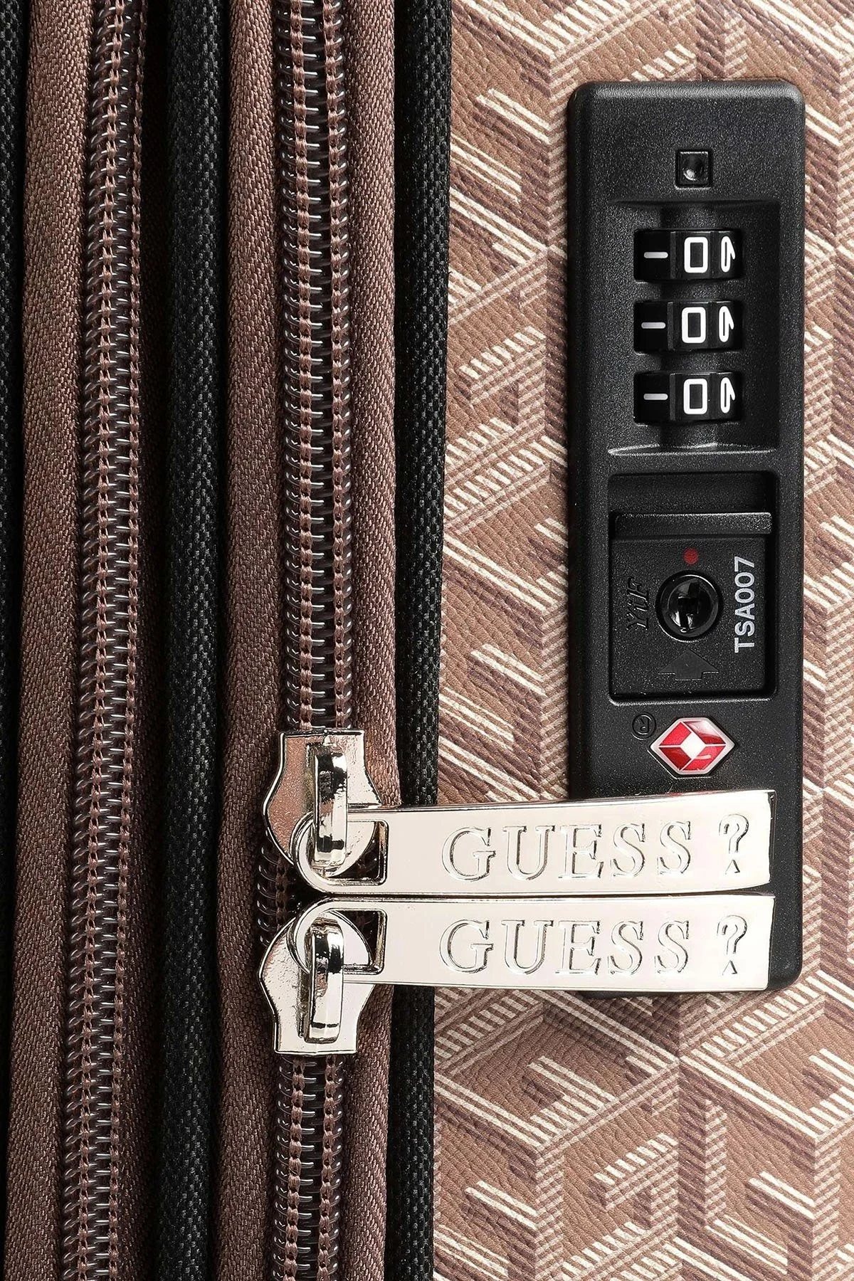 Guess Logolu Wilder Kabin Boy Bayan Valiz TWS74529430 TPG KAHVE - 4