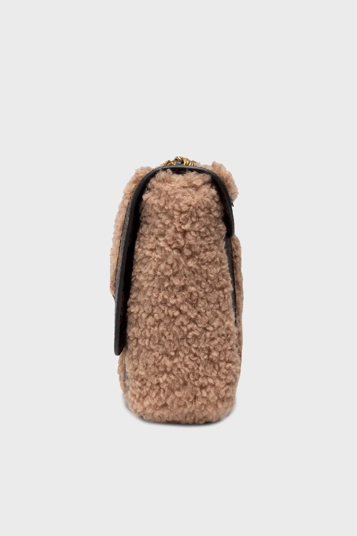 Guess Logolu Yumuşak Dokulu Zincir Askılı Always Bayan Çanta HWWS8425210 MCM KAHVE - 4