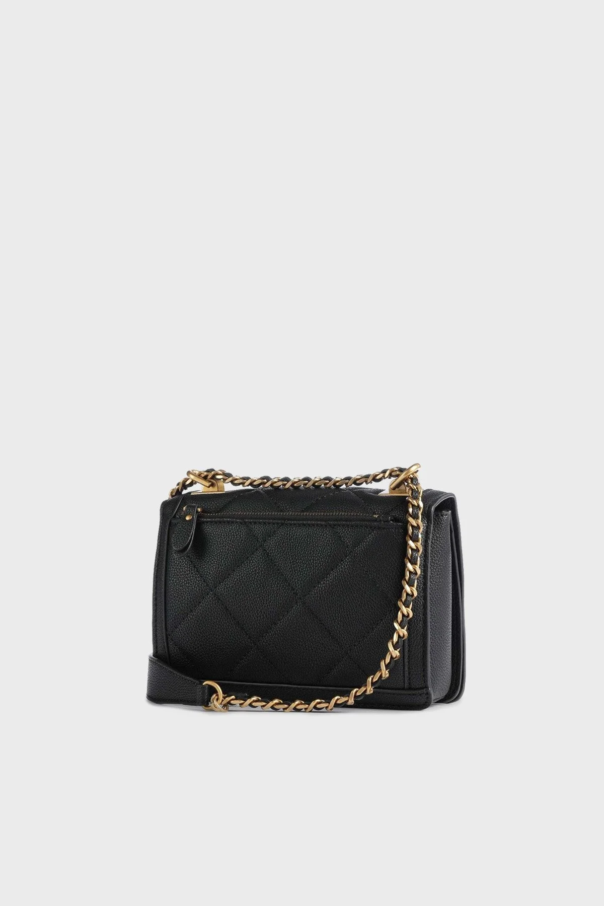 Guess Logolu Zincir Askılı Abey Bayan Çanta HWQB8558190 BLA SİYAH - 2