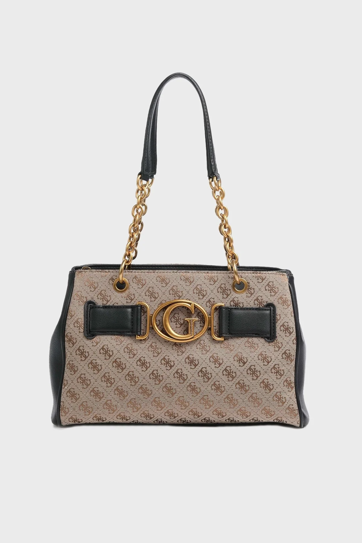 Guess Logolu Zincir Askılı Aviana Bayan Çanta HWJB8414060 LBL KAHVE - 1