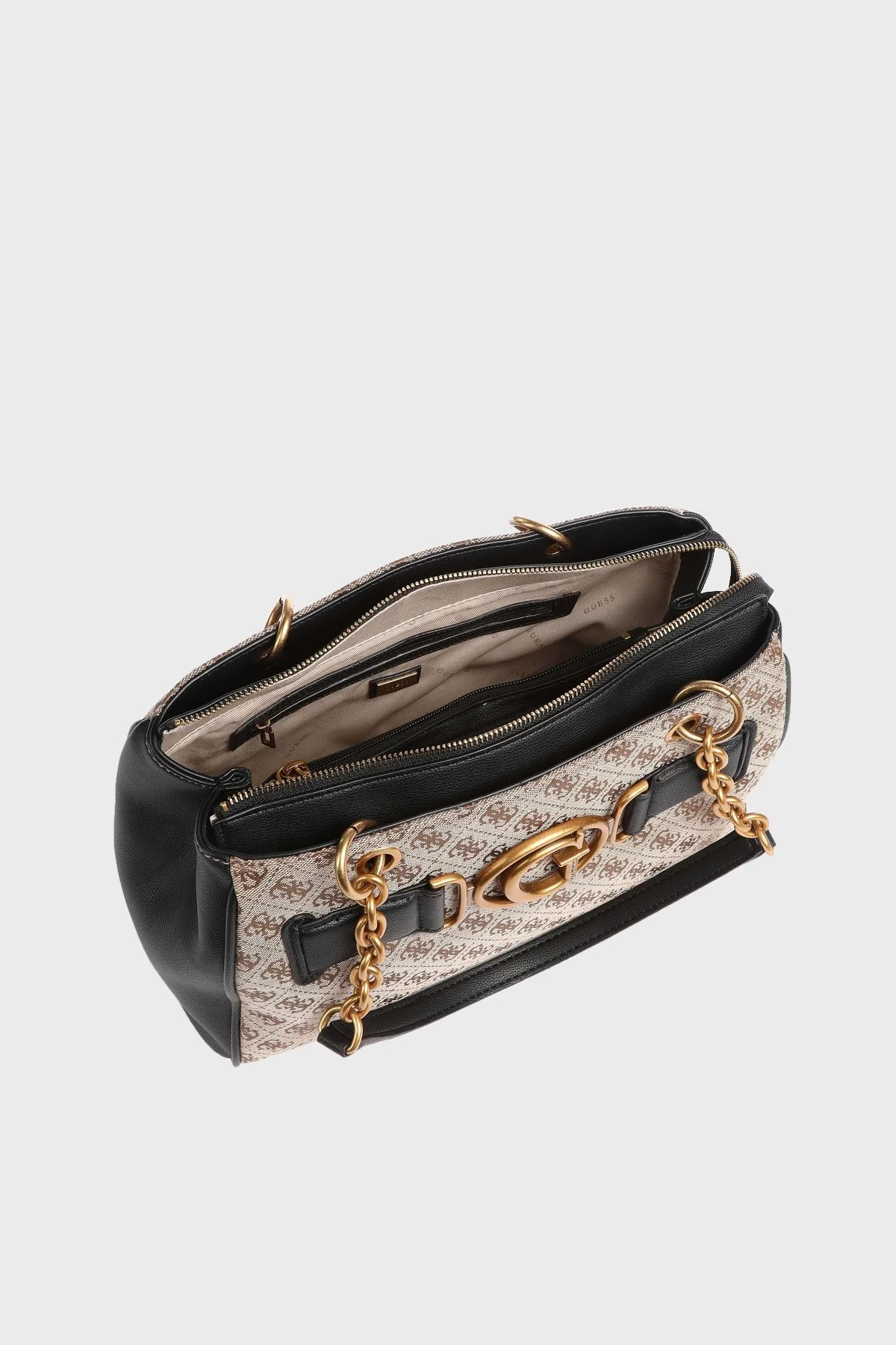 Guess Logolu Zincir Askılı Aviana Bayan Çanta HWJB8414060 LBL KAHVE - 3