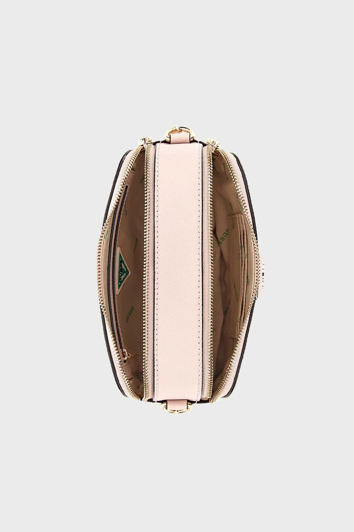 Guess Logolu Zincir Askılı Eco Bayan Çanta HWEVG873714 LTR PUDRA - 4