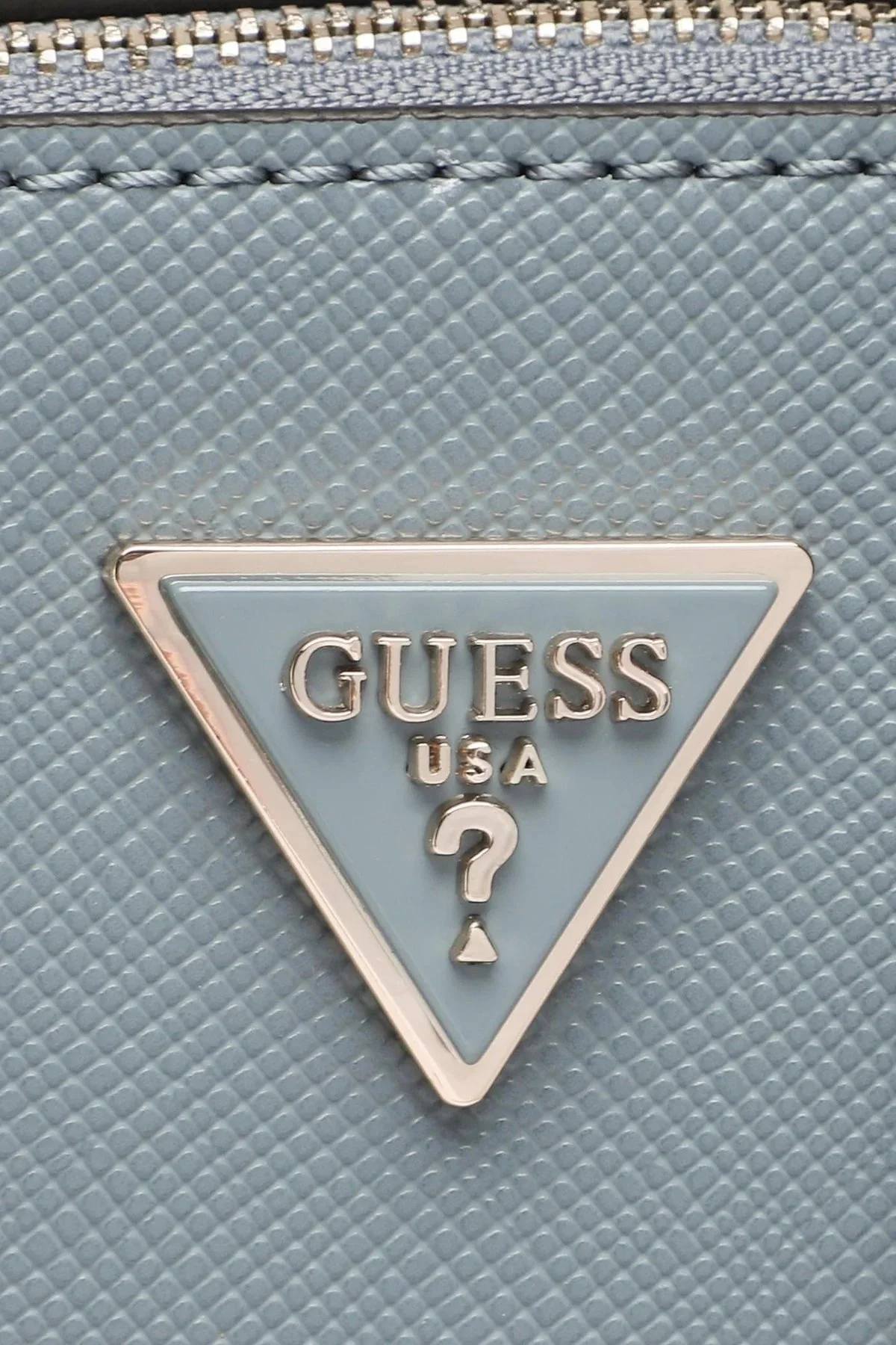 Guess Logolu Zincir Askılı Eco Bayan Çanta HWEVG873714 SLA MAVİ - 2