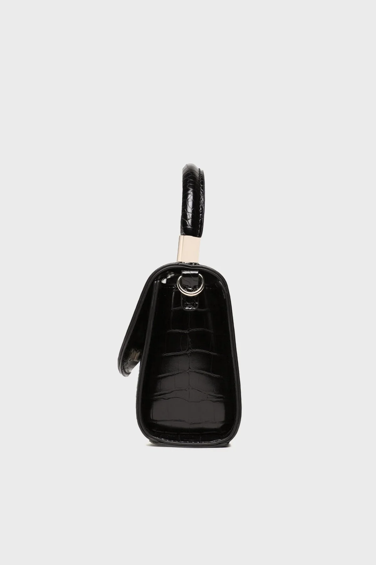 Guess Logolu Zincir Askılı Golden Bayan Çanta HWCG8749780 BLA SİYAH - 3