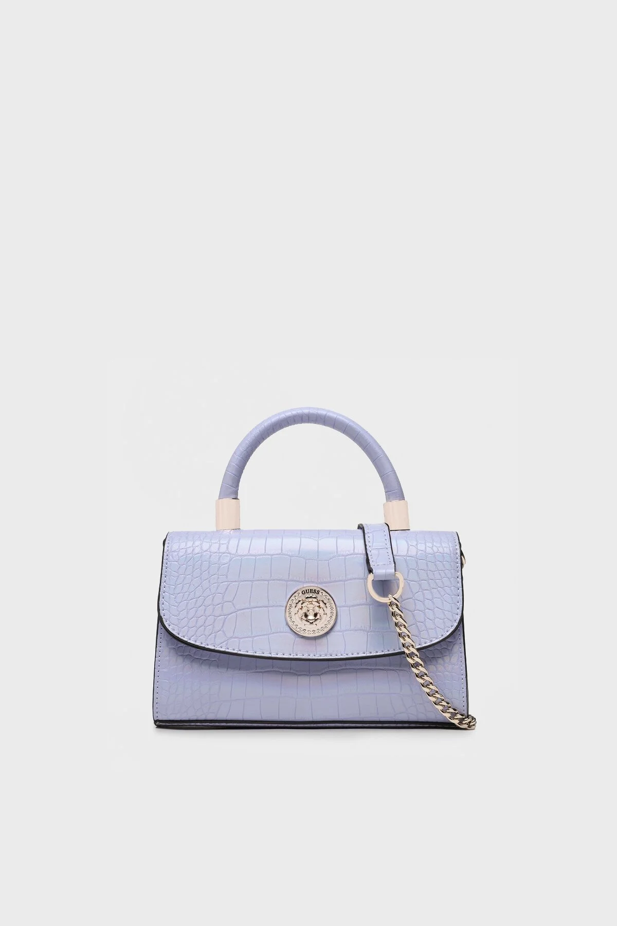 Guess Logolu Zincir Askılı Golden Bayan Çanta HWCI8749780 LAV LİLA - 1