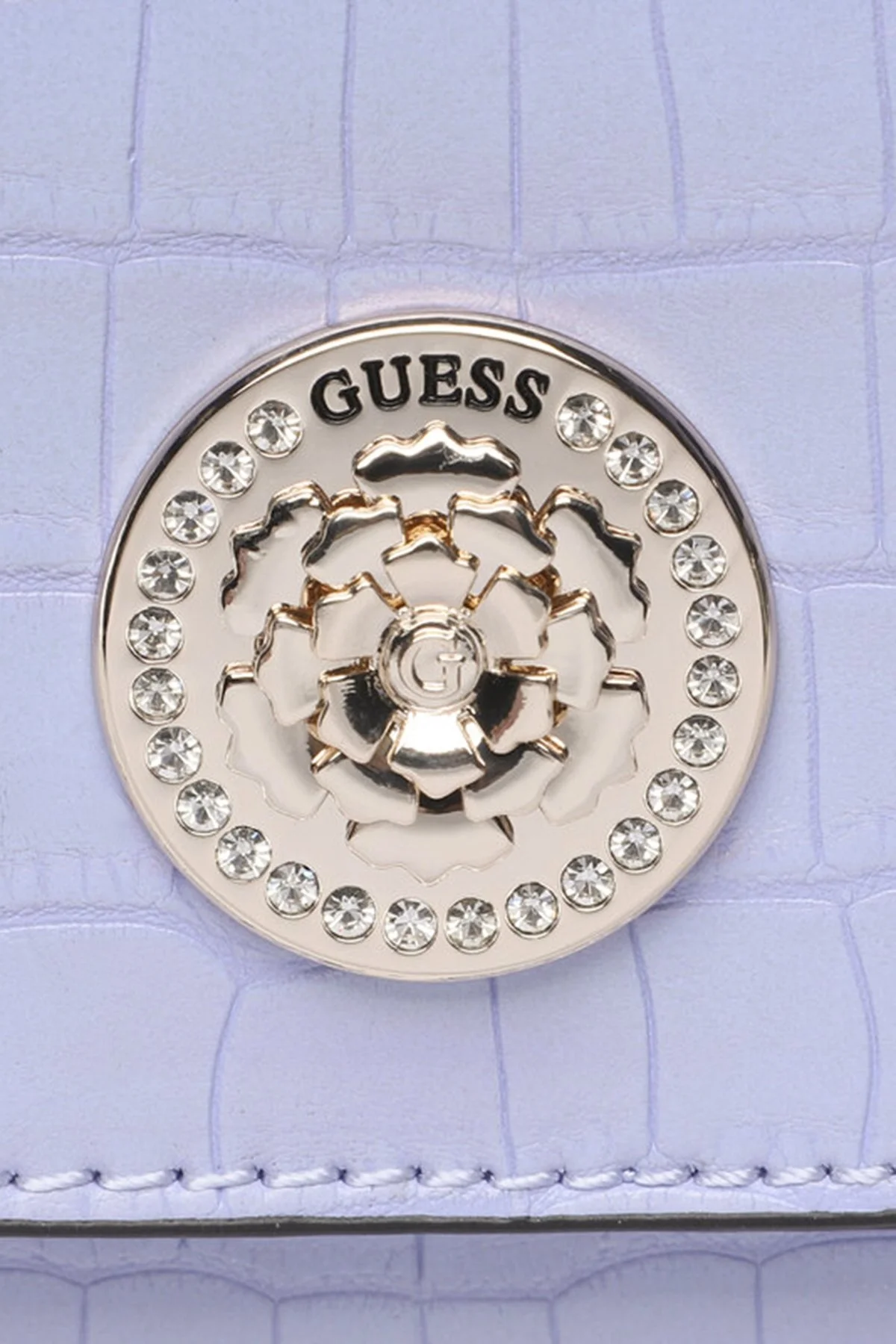 Guess Logolu Zincir Askılı Golden Bayan Çanta HWCI8749780 LAV LİLA - 2