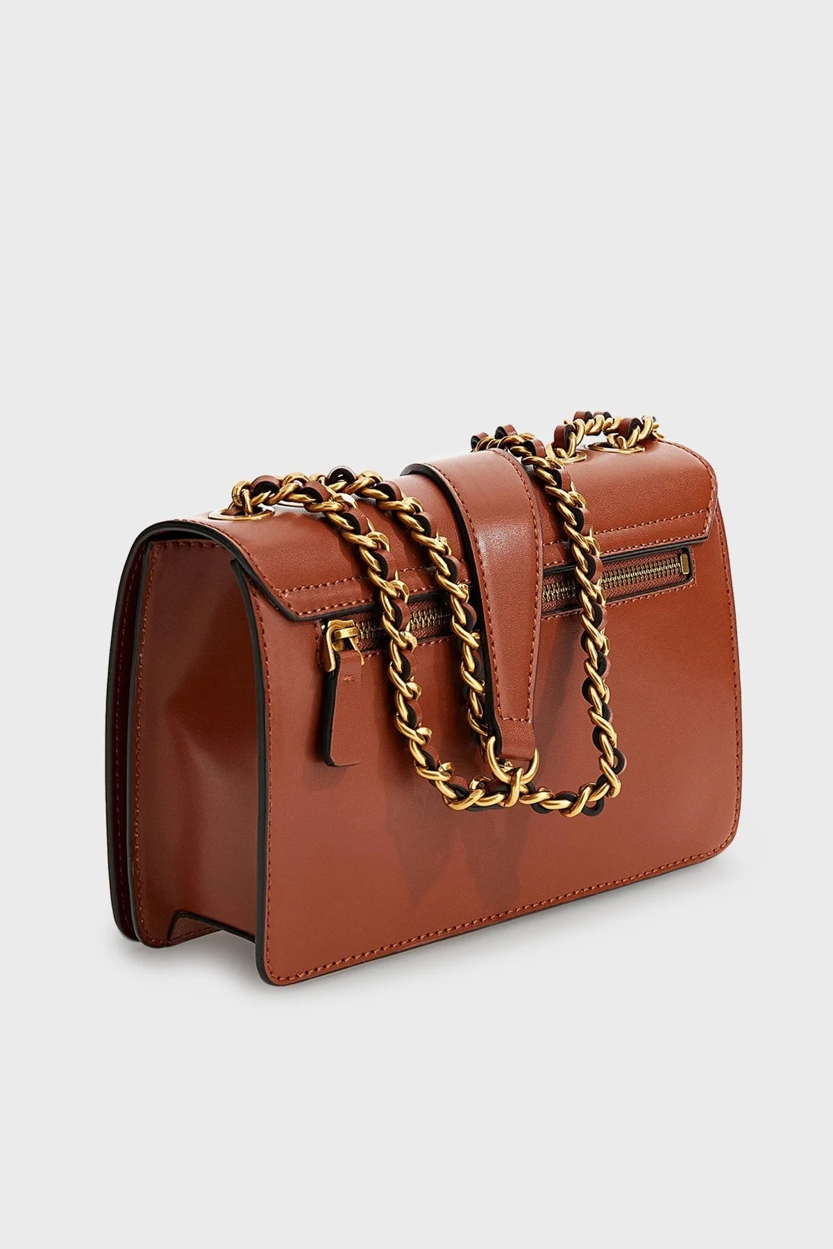 Guess Logolu Zincir Askılı Izzy Bayan Çanta HWVB8654210 WKY BORDO - 4