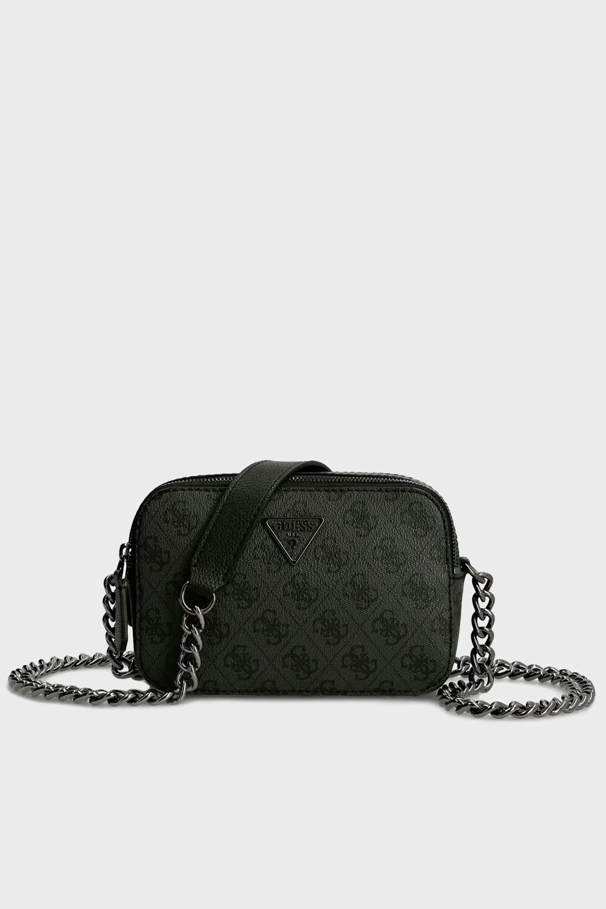 Guess Logolu Zincir Askılı Noelle Bayan Çanta HWBM7879140 COA ANTRASİT - 1