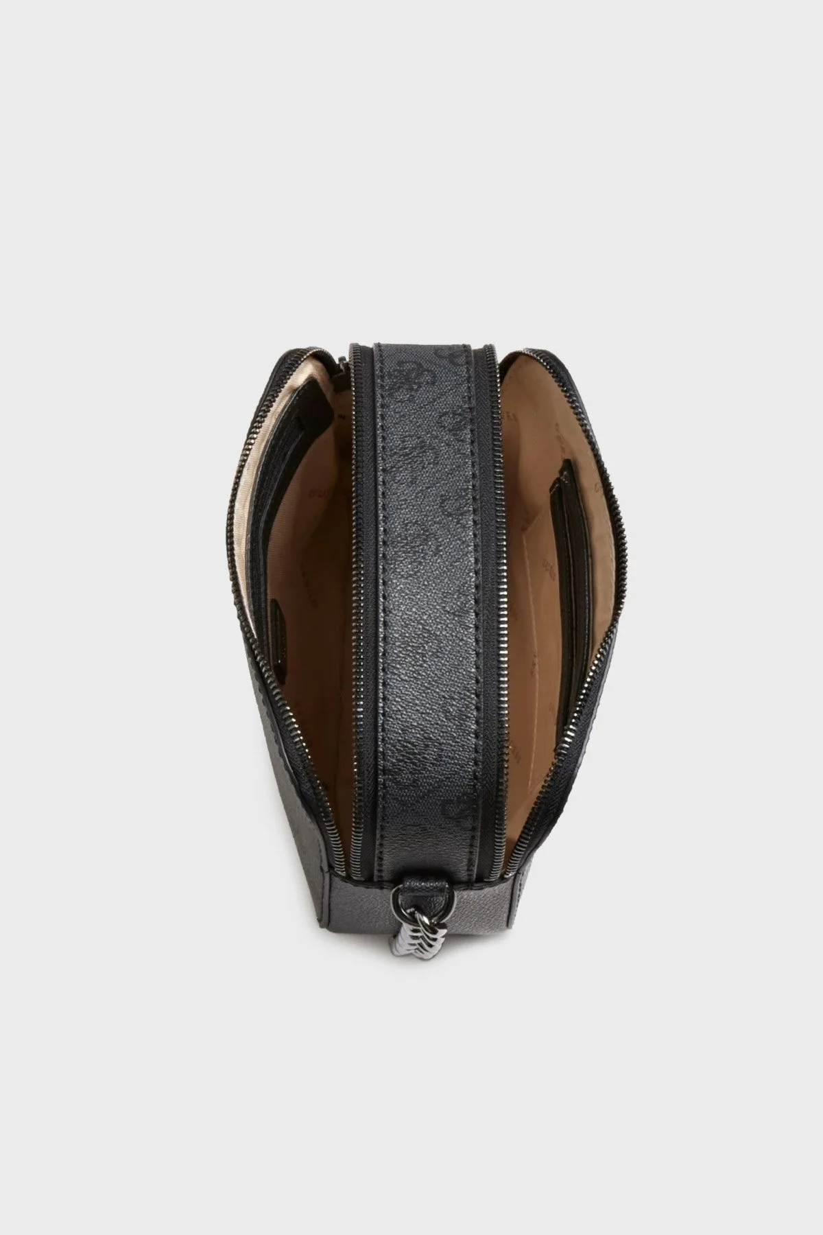 Guess Logolu Zincir Askılı Noelle Bayan Çanta HWBM7879140 COA ANTRASİT - 5