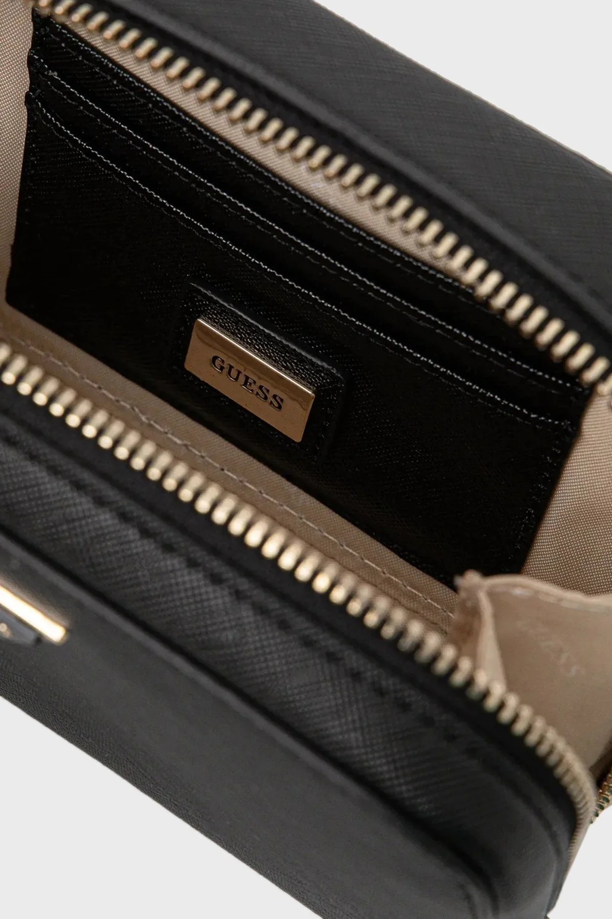 Guess Logolu Zincir Askılı PW7520P5203 Bayan Çanta PW7520 P5203 BLA SİYAH - 10