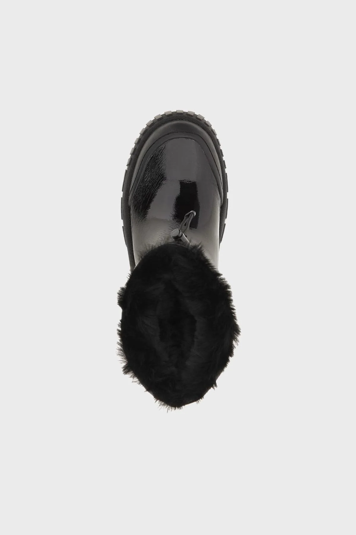 Guess Lolita2 Logolu Parlak Bayan Bot FL8LO2 PAT10 BLACK SİYAH - 4