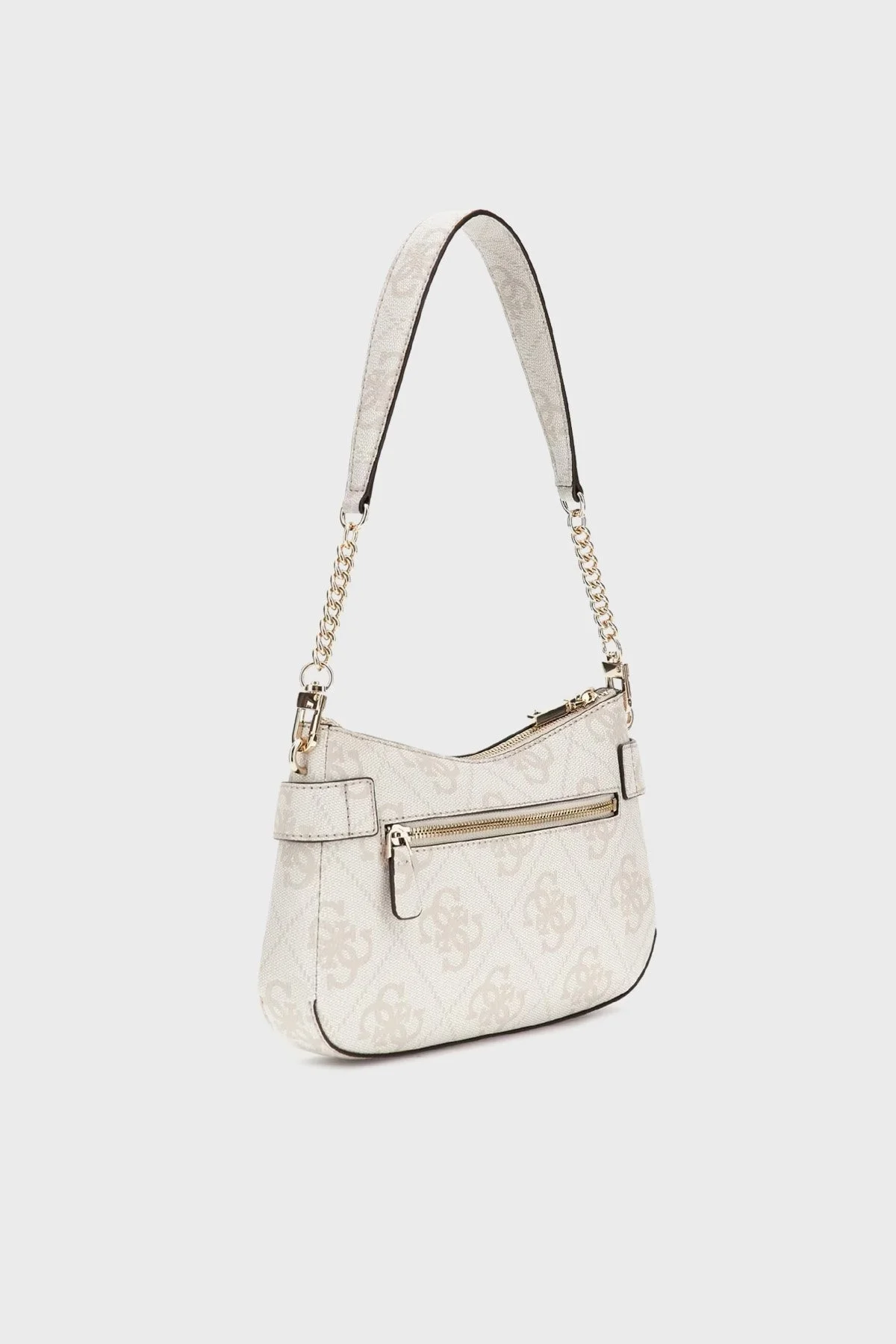 Guess Lorelei 4G Logo Baskılı Çıkarılabilir Zincir Askılı HWOS9639180 Bayan Çanta HWOS96 39180 BNN BEYAZ - 5