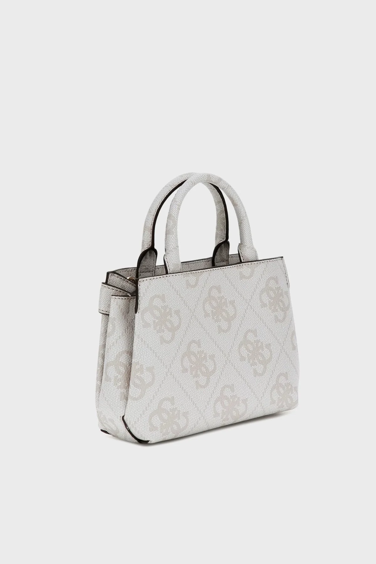 Guess Lorelei 4G Logo Baskılı Çıkarılabilir Zincir Askılı HWOS9639760 Bayan Çanta HWOS96 39760 BNN BEYAZ - 6