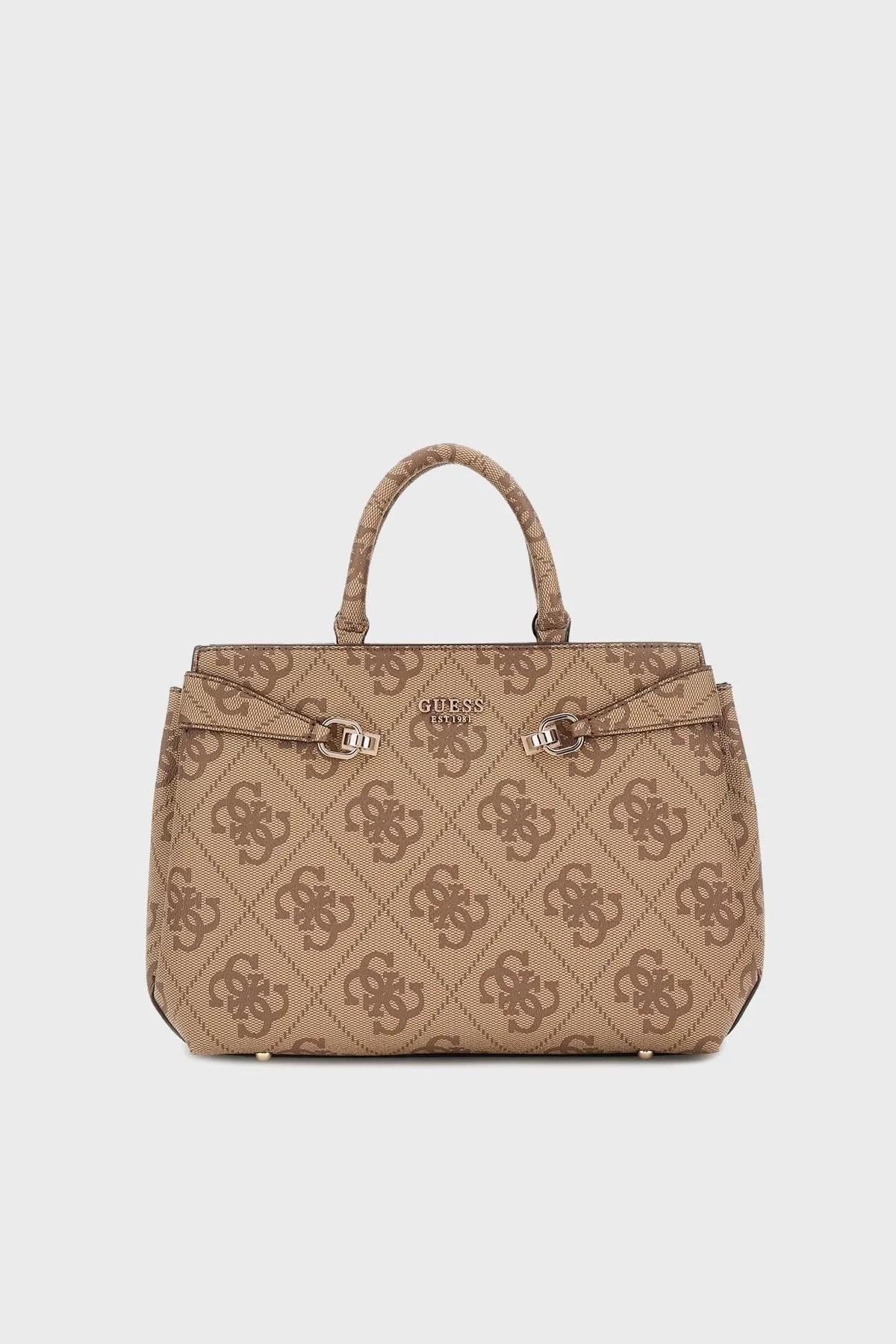 Guess Lorelei 4G Logolu Çıkarılabilir Askılı HWOS9639060 Bayan Çanta HWOS96 39060 LTL KAHVE - 6