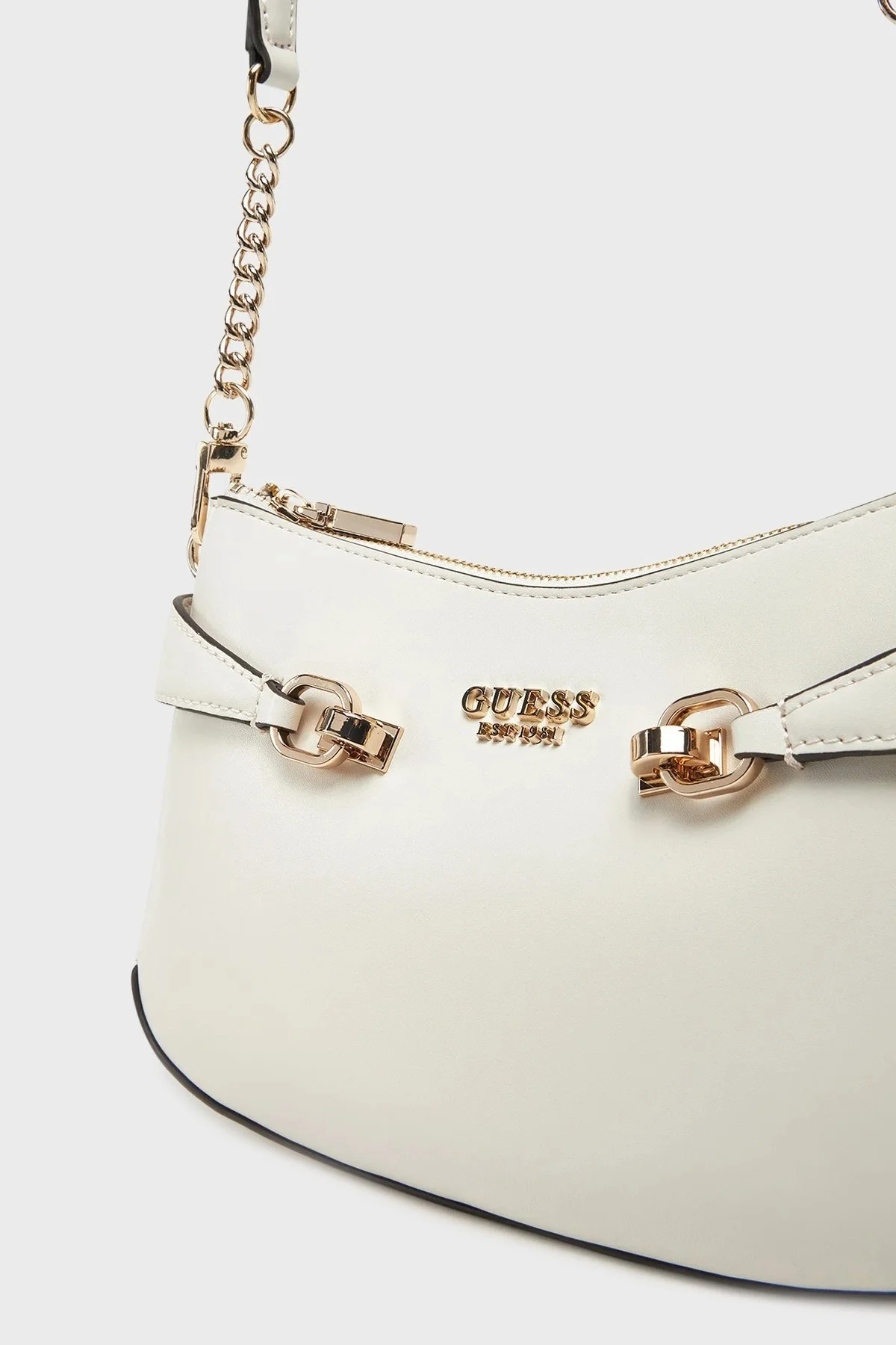 Guess Lorelei Logolu Çıkarılabilir Zincir Askılı HWVG9639180 Bayan Çanta HWVG96 39180 BON TAŞ - 8