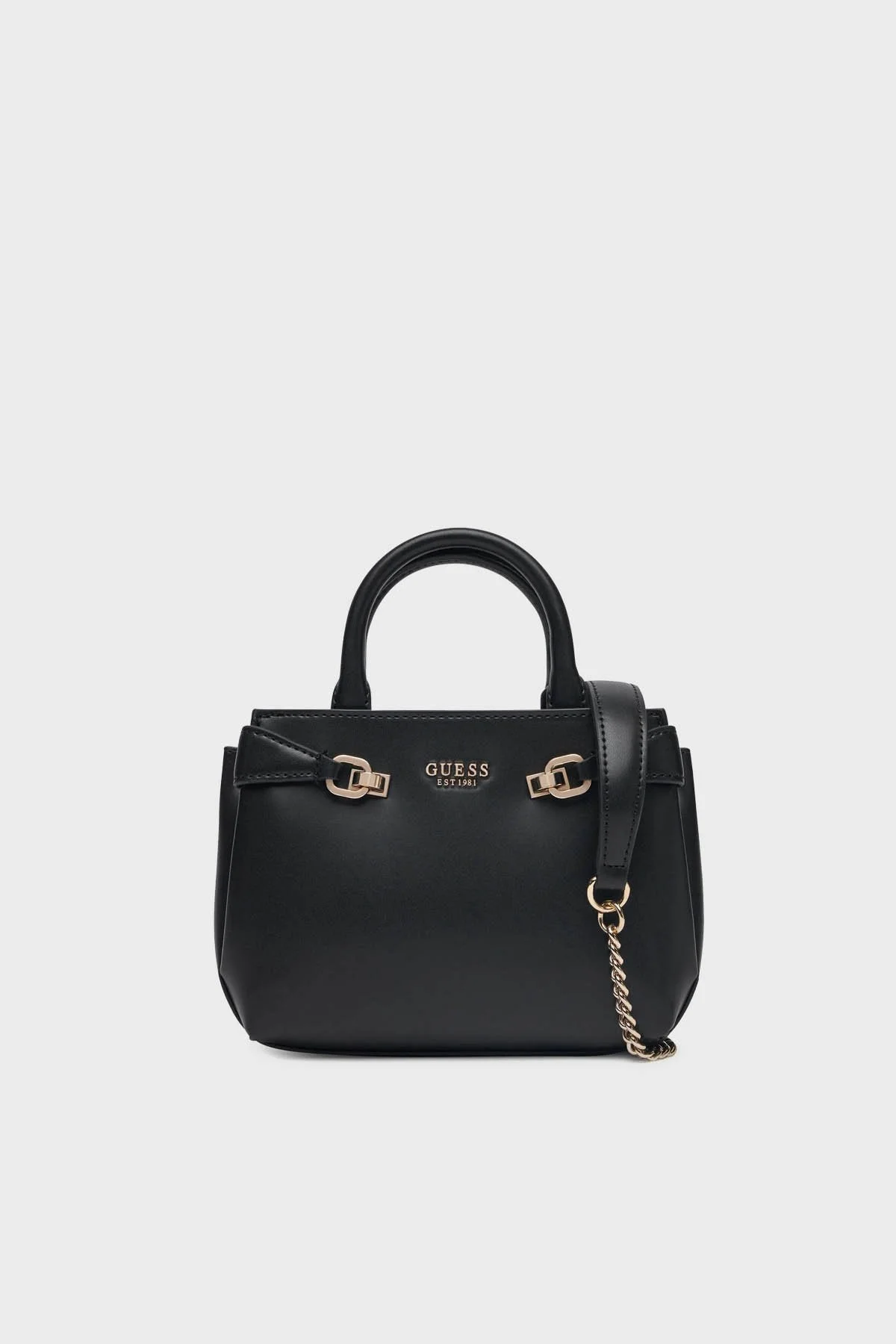 Guess Lorelei Logolu Çıkarılabilir Zincir Askılı HWVG9639760 Bayan Çanta HWVG96 39760 BLA SİYAH - 6