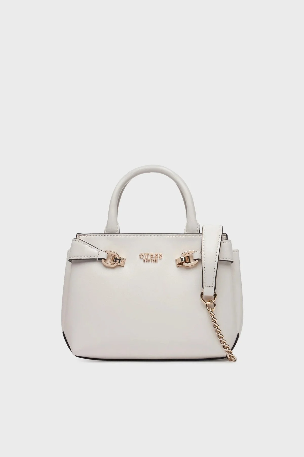 Guess Lorelei Logolu Çıkarılabilir Zincir Askılı HWVG9639760 Bayan Çanta HWVG96 39760 BON TAŞ - 5