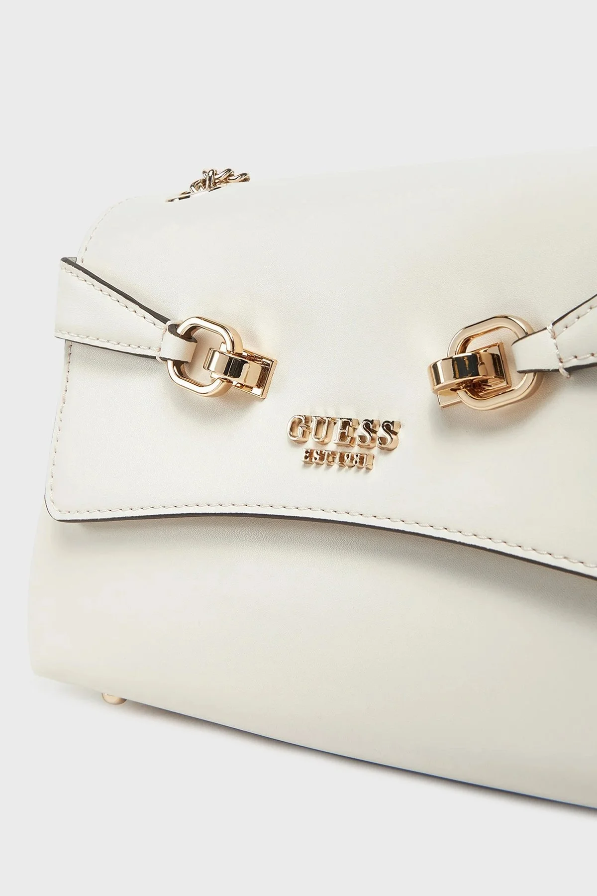 Guess Lorelei Logolu Zincir Askılı HWVG9639210 Bayan Çanta HWVG96 39210 BON TAŞ - 8
