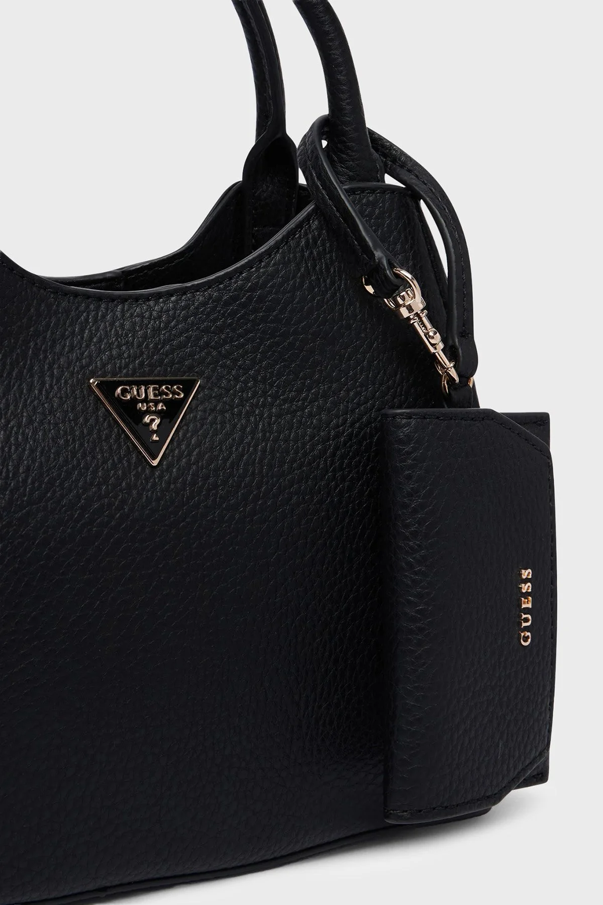 Guess Lorella Logolu Çıkarılabilir Askılı HWBG236220 Kadın Çanta HWBG23 6220 BLA Siyah - 3