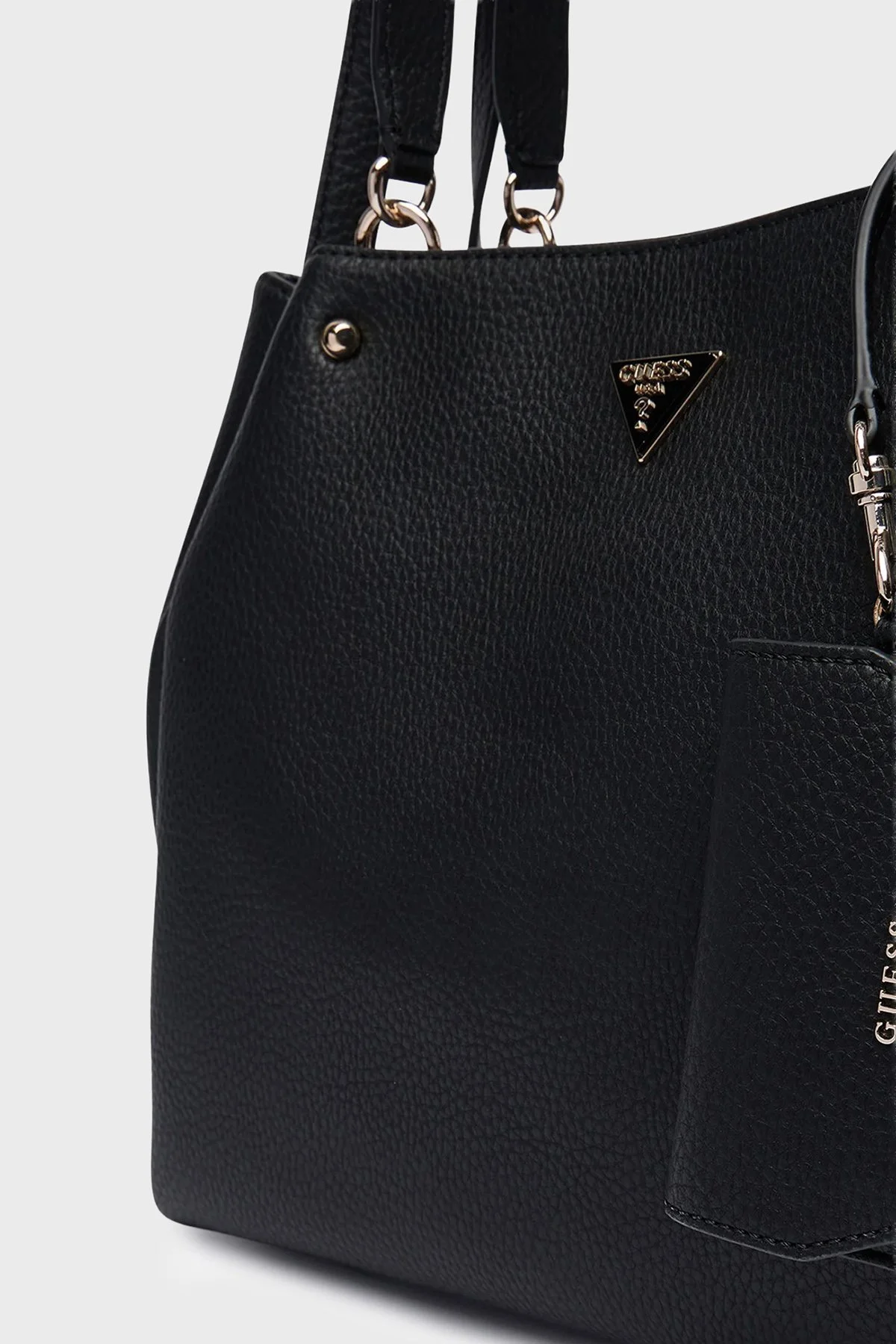 Guess Lorella Logolu Çıkarılabilir Askılı HWBG236230 Kadın Çanta HWBG23 6230 BLA Siyah - 4