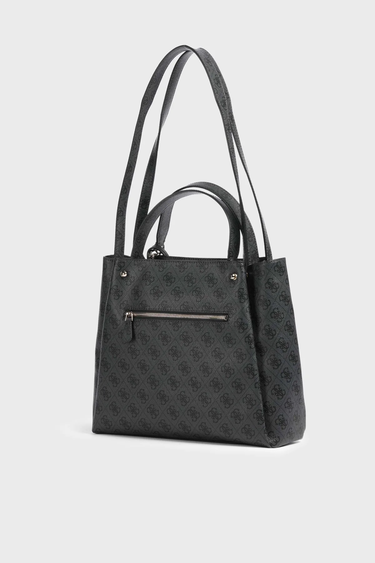 Guess Lorella Logolu Çıkarılabilir Askılı HWSG2484230 Kadın Çanta HWSG24 84230 CLO Antrasit - 2