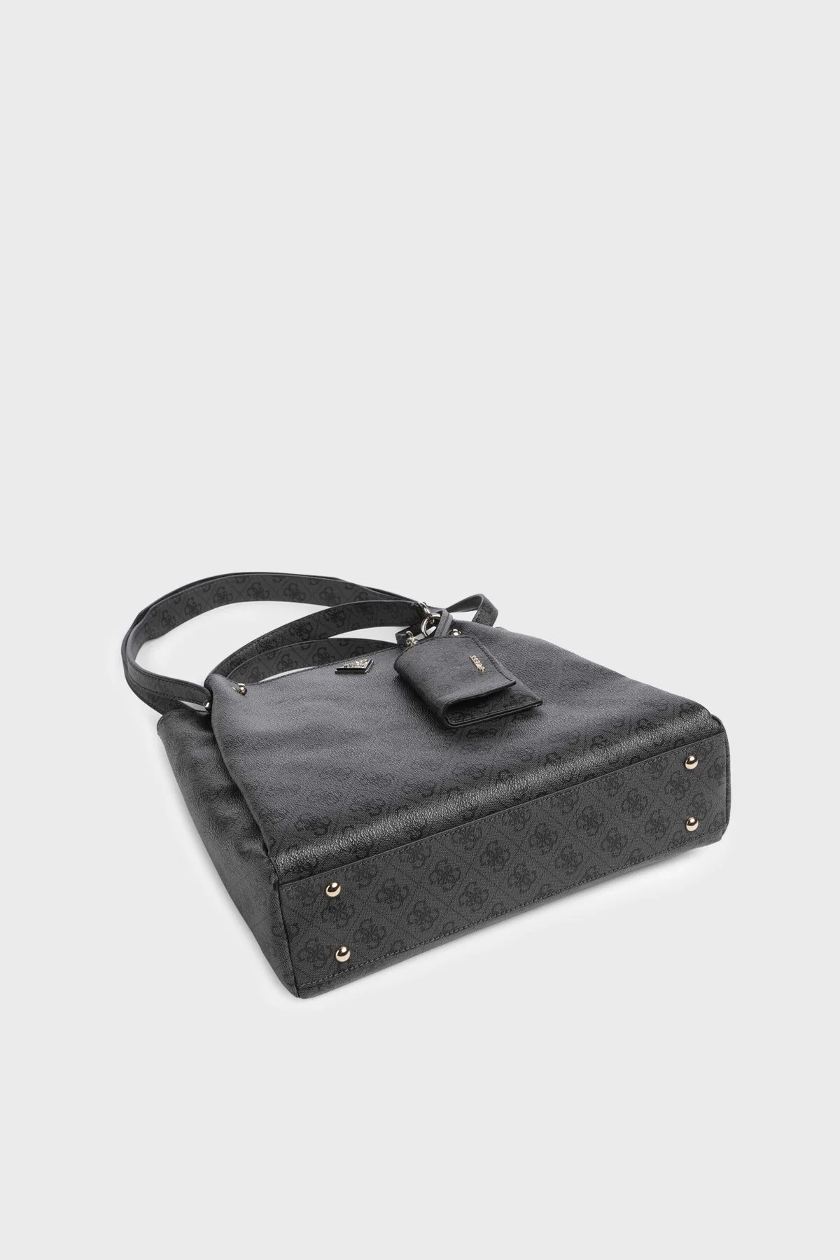Guess Lorella Logolu Çıkarılabilir Askılı HWSG2484230 Kadın Çanta HWSG24 84230 CLO Antrasit - 3