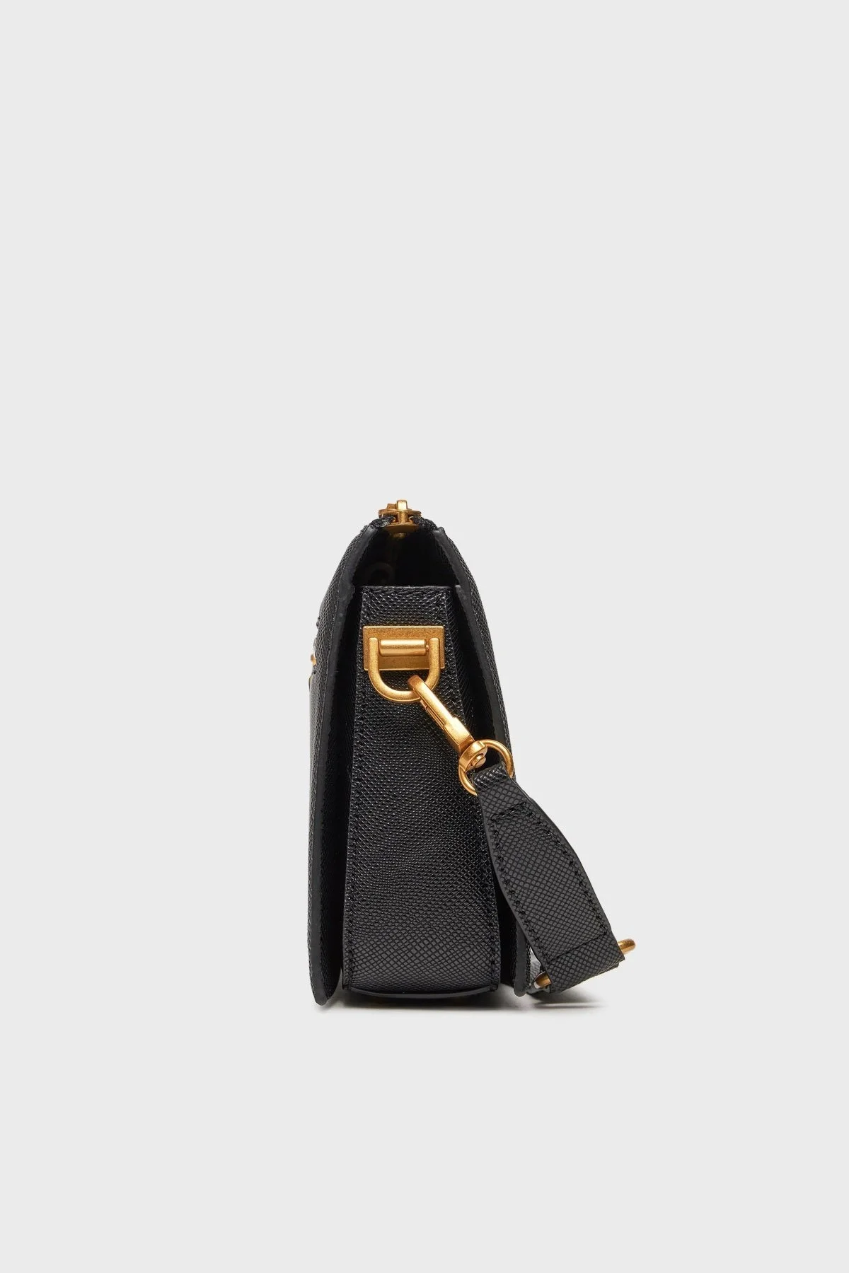 Guess Lossie Logolu Çıkarılabilir Omuz Askılı HWVA9231120 Bayan Çanta HWVA9231120 BLA SİYAH - 4