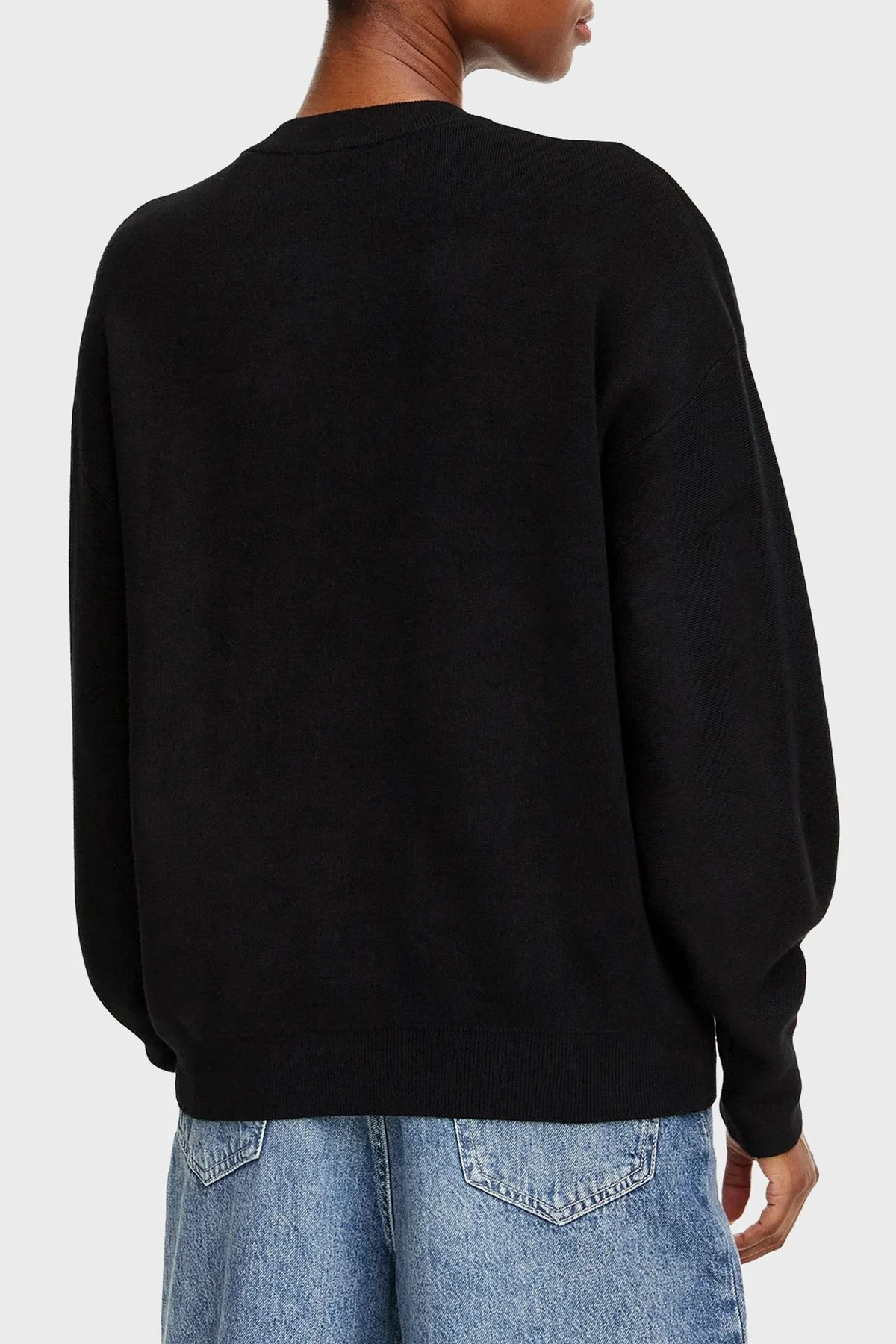 Guess Ls Cn Madeline Logo W6YR30Z0978 Kadın Kazak W6YR30 Z0978 JBLK Siyah - 3