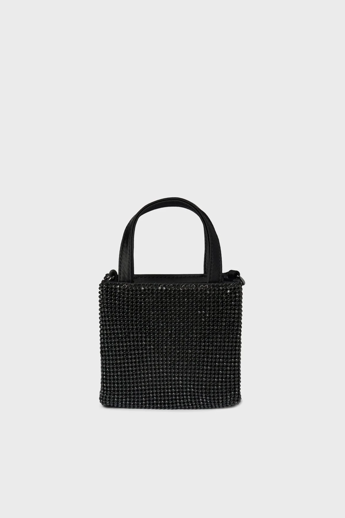 Guess Lua Logolu Tamamı Taşlı Çıkarılabilir Zincir Askılı HWRM9205770 Bayan Çanta HWRM9205770 BLA SİYAH - 4
