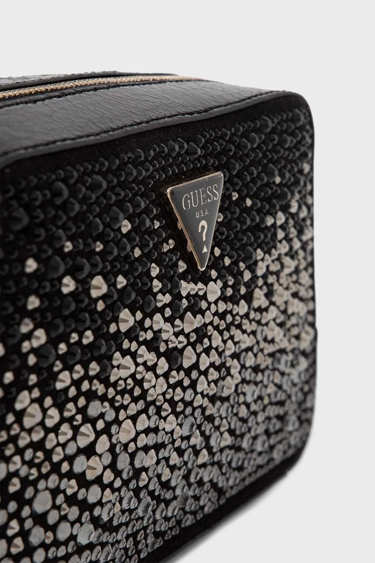 Guess Lua Taşlı Zincir Askılı HWEG9205740BLA Bayan Çanta HWEG9205740 BLA SİYAH - 5