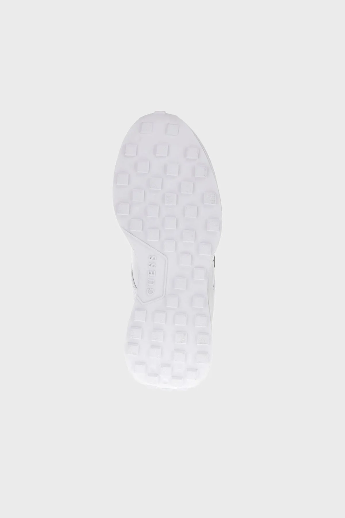 Guess Luckei Logolu Kalın Tabanlı Sneaker FLPLUCELE12 Kadın Ayakkabı FLPLUC ELE12 WHITE BEYAZ - 5