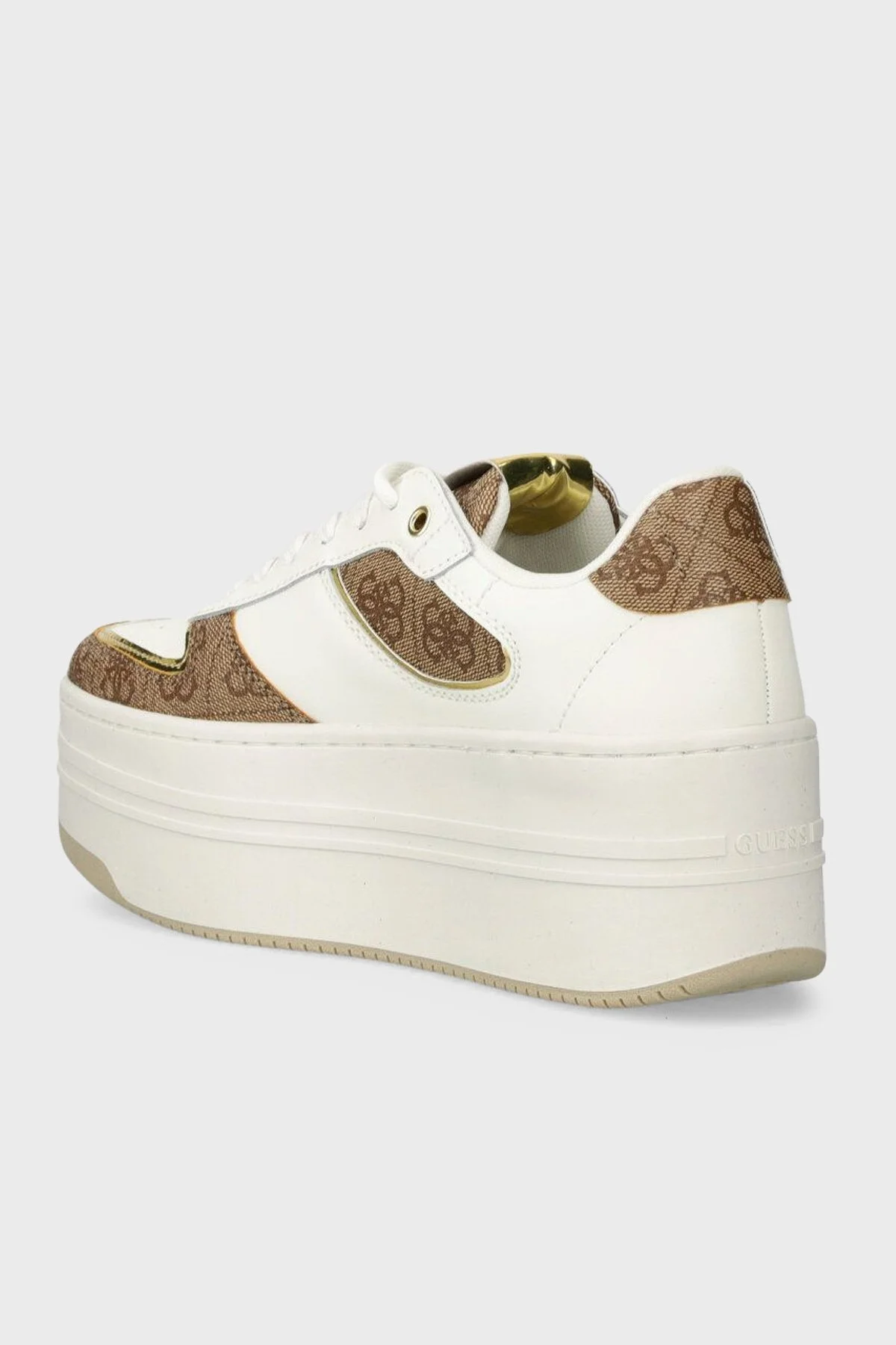 Guess Lulli Platform Sneaker FLJLLIFAL12 Bayan Ayakkabı FLJLLI FAL12 BEIBR KAHVE-BEJ - 2