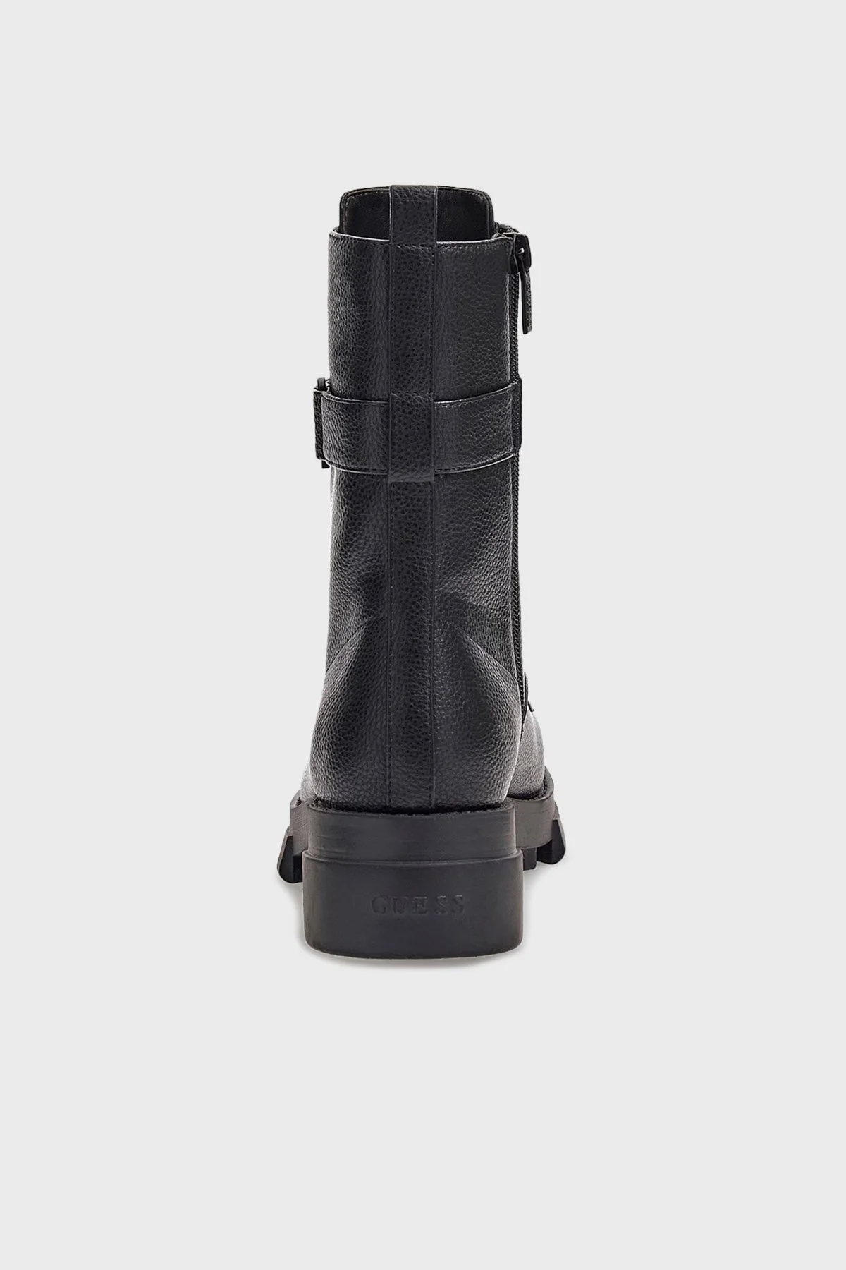 Guess Madox Logolu Fermuarlı FL8MDXELE10 Bayan Bot FL8MDX ELE10 BLACK SİYAH - 10