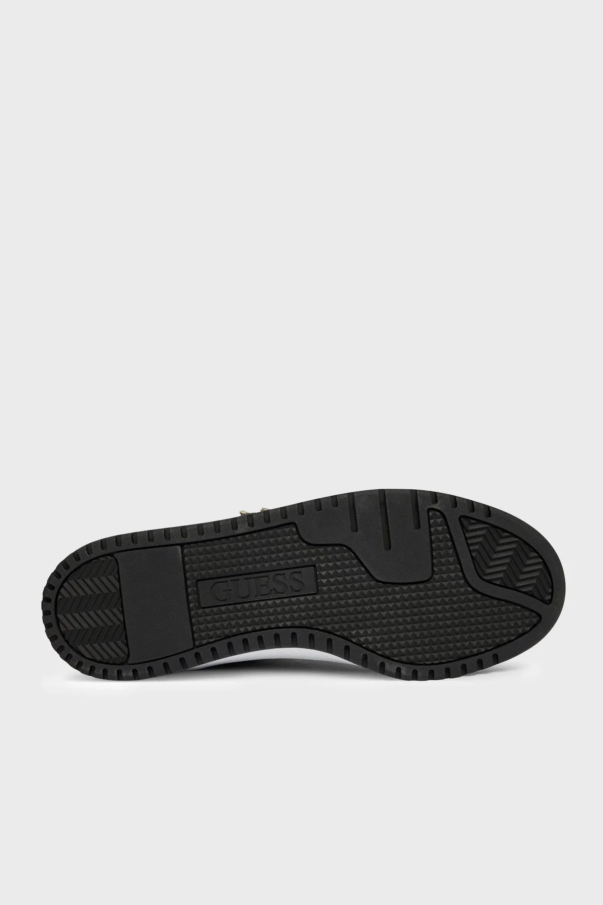 Guess Maggnet Logolu Sneaker FLFMAGELE12 Kadın Ayakkabı FLFMAG ELE12 BLACK Siyah - 5