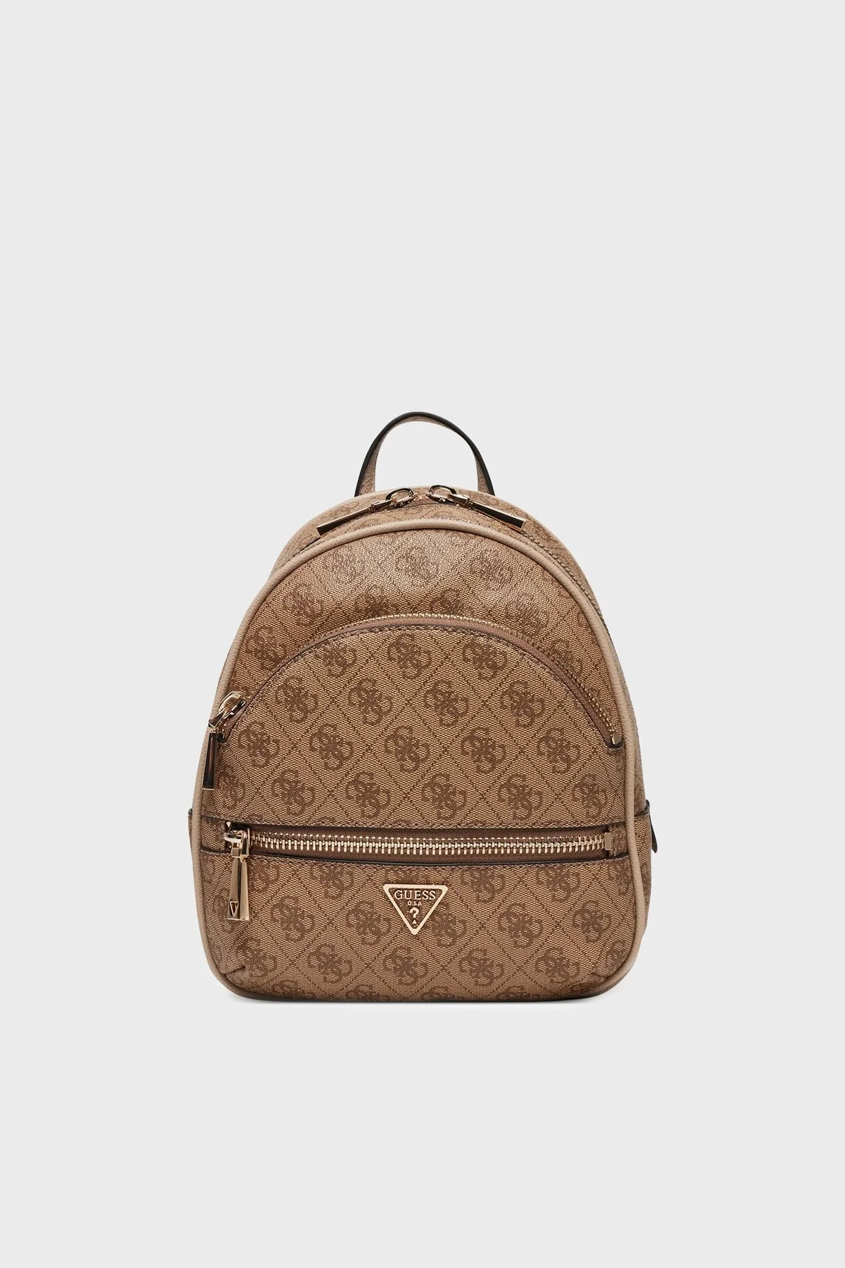 Guess Manhattan 4G Logolu Ayarlanabilir Askılı HWSG7118320 Bayan Sırt Çantası HWSG71 18320 LTL KAHVE - 1