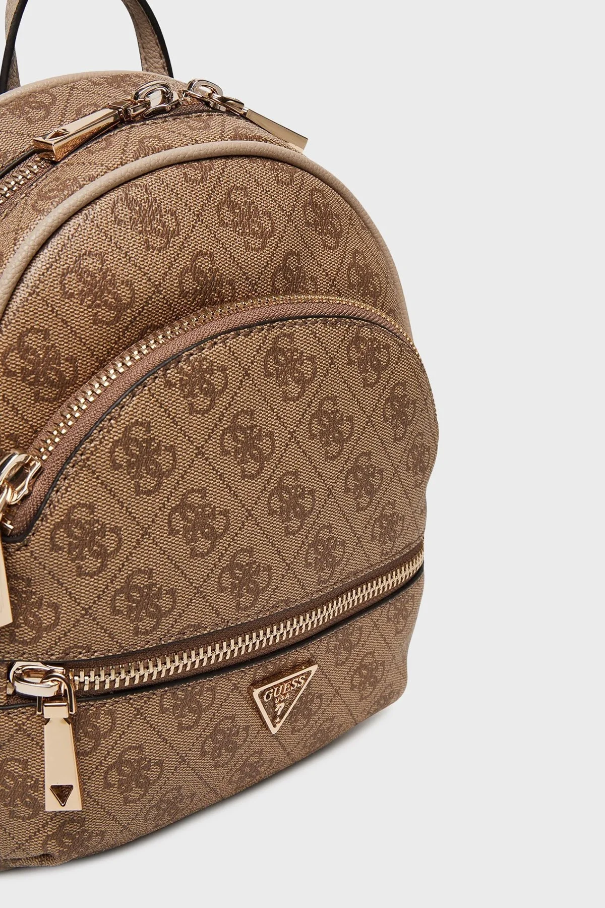 Guess Manhattan 4G Logolu Ayarlanabilir Askılı HWSG7118320 Bayan Sırt Çantası HWSG71 18320 LTL KAHVE - 2