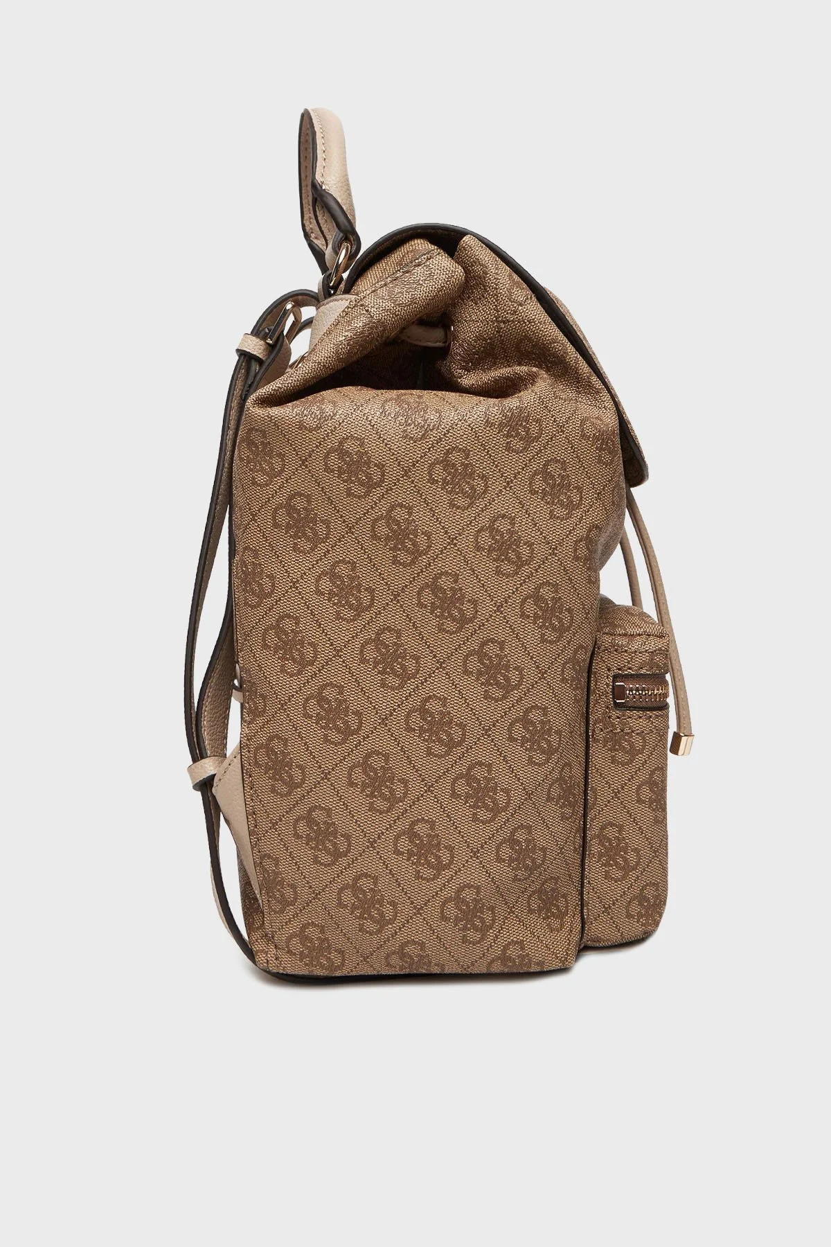 Guess Manhattan 4G Logolu Omuz Askılı HWSG7118310 Bayan Sırt Çantası HWSG71 18310 LTL KAHVE - 6